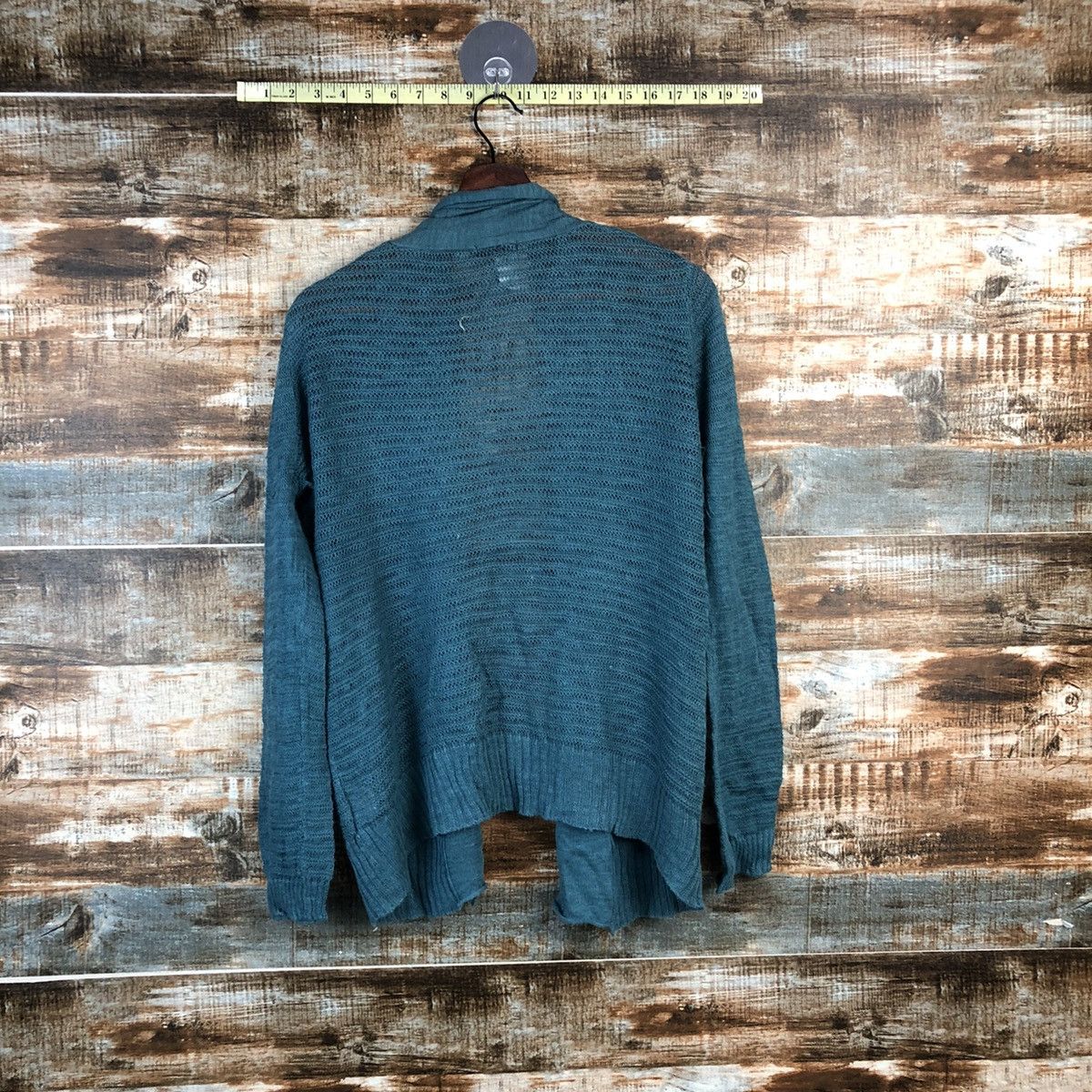 Vintage DL D.V.N Green vintage Cardigan Knitwear #C574 Size US L / EU 52-54 / 3 - 12 Thumbnail