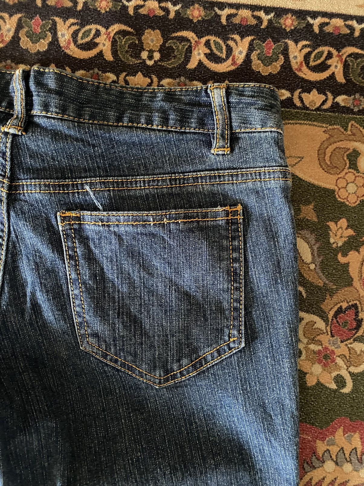 Hysteric Glamour Japanese Brand FAZBEE Super Flare Style Denim Size US 29 - 5 Thumbnail