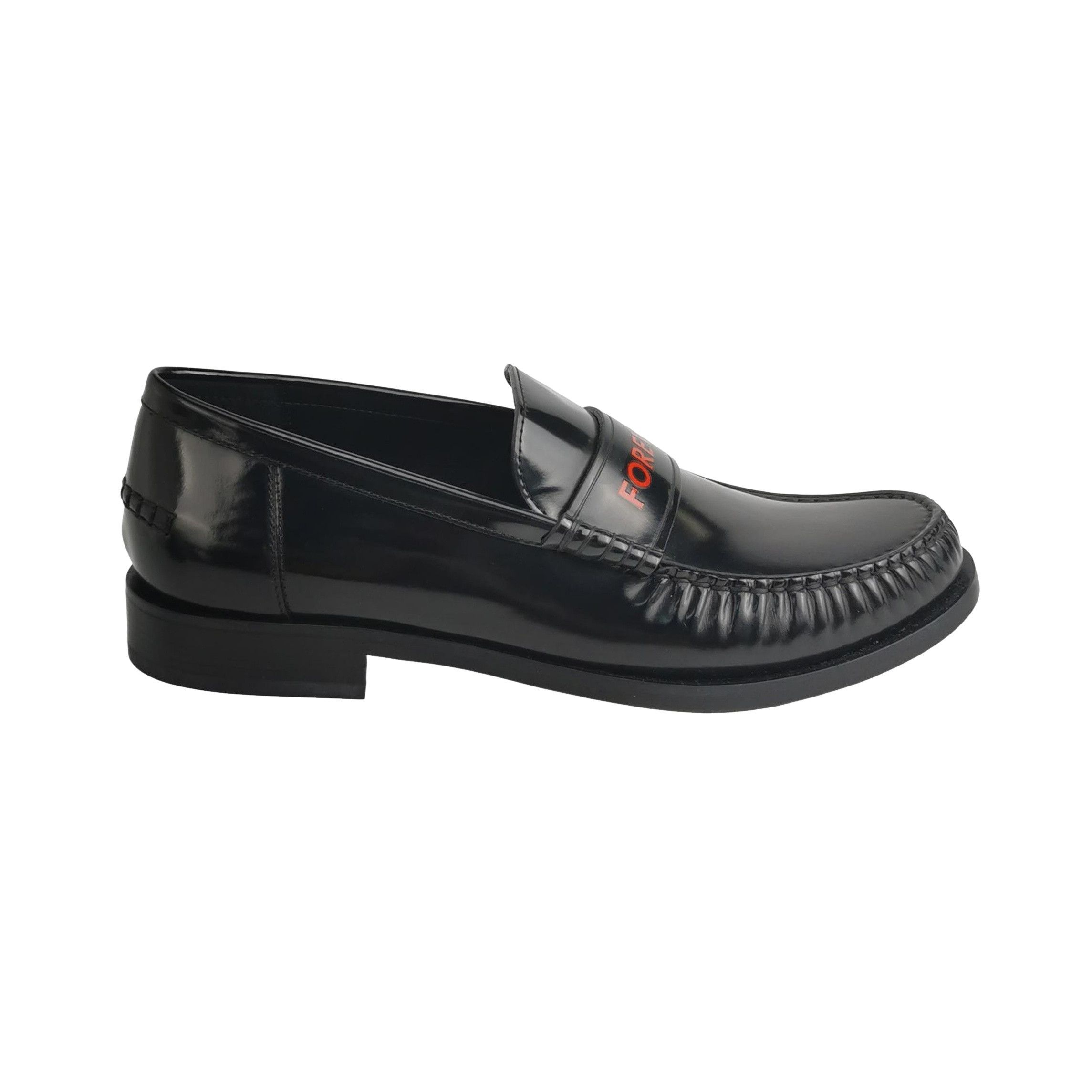 Salvatore Ferragamo Salvatore Ferragamo Forever Heart Leather Loafers 8 Size US 9 / EU 42 - 1 Thumbnail