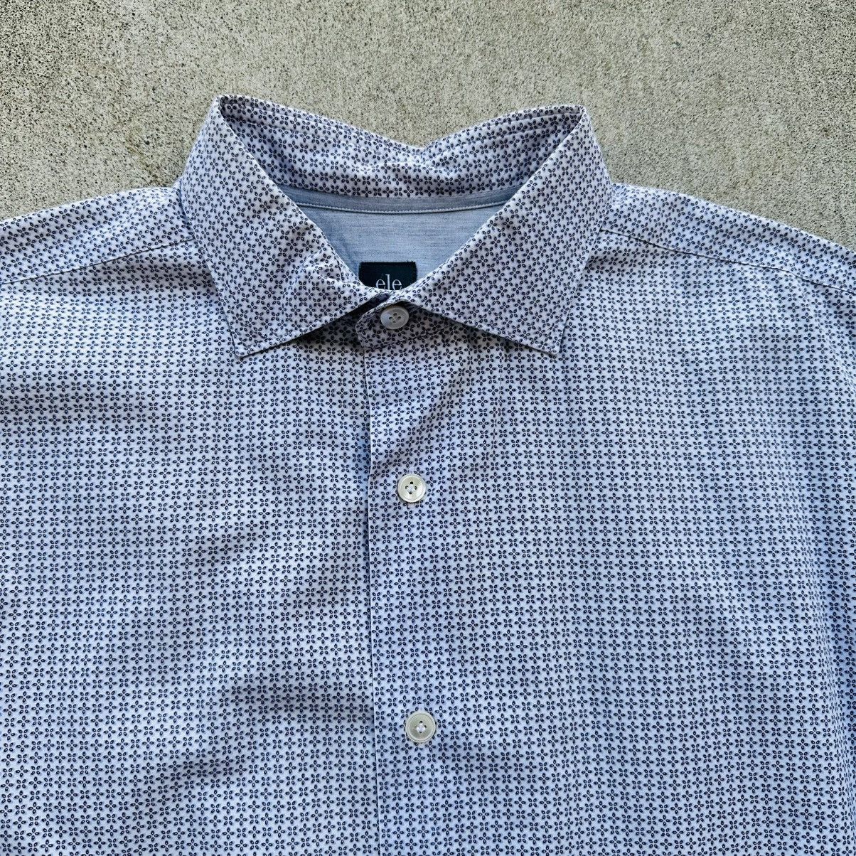 Eleventy Eleventy Shirt Men Size 17-43 Floral All Over Print Size US XL / EU 56 / 4 - 2 Thumbnail