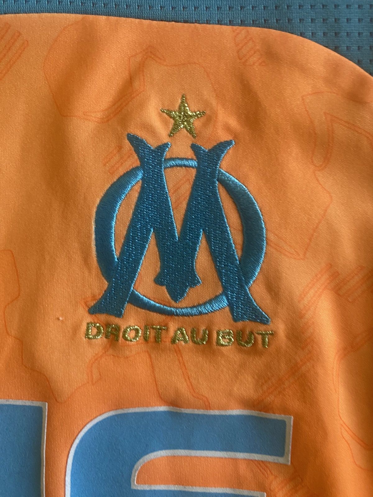 Adidas Retro Marseille third football shirt 2007/08 Size US M / EU 48-50 / 2 - 2 Thumbnail