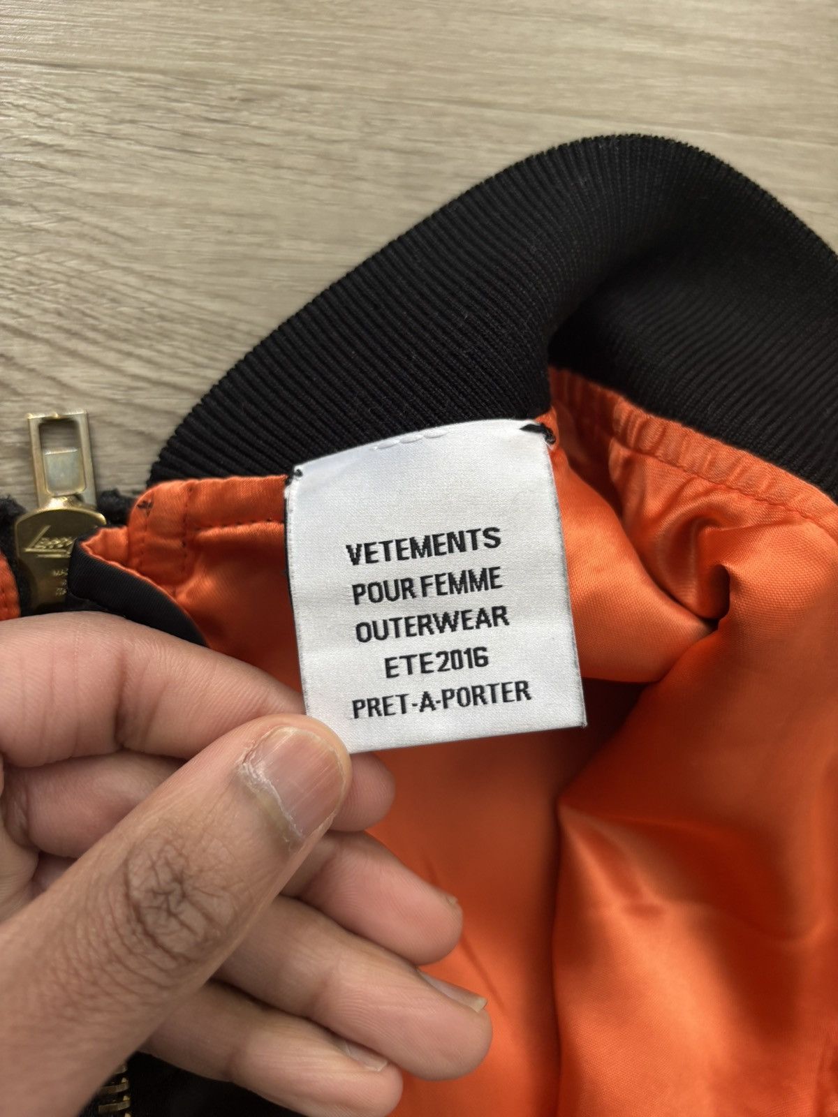 Vetements Vetements SS16 Double Zipper Bomber Jacket Size US S / EU 44-46 / 1 - 8 Thumbnail