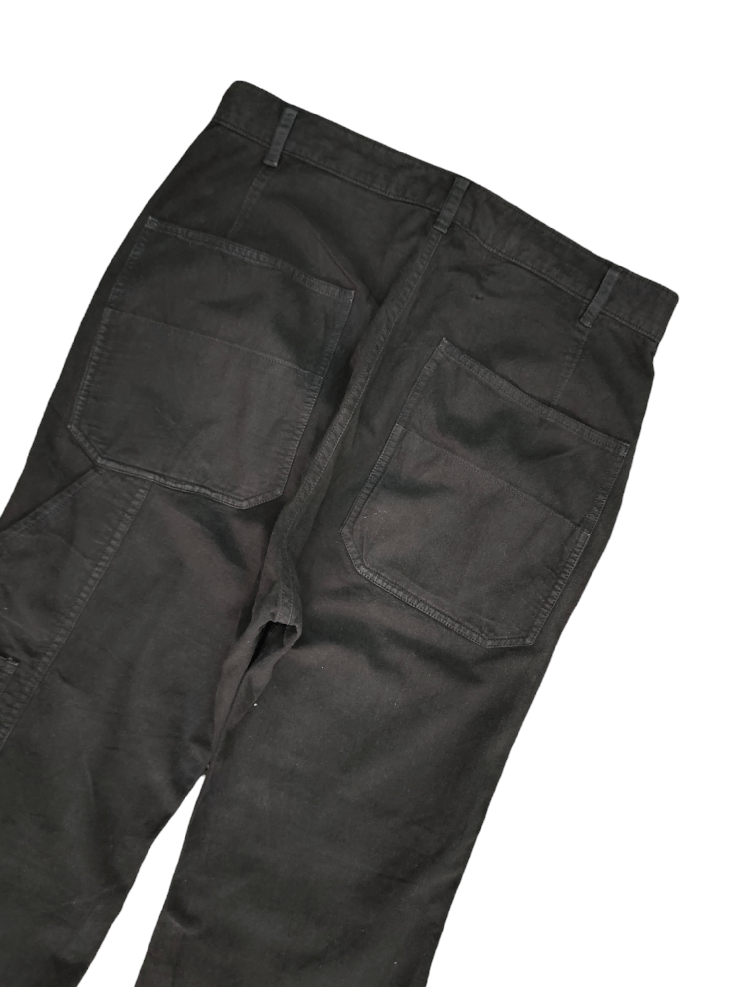 Le Grande Bleu (L.G.B.) Loose Flare Frapbois Dyed Black Fatigue Pants Size US 34 / EU 50 - 14 Thumbnail
