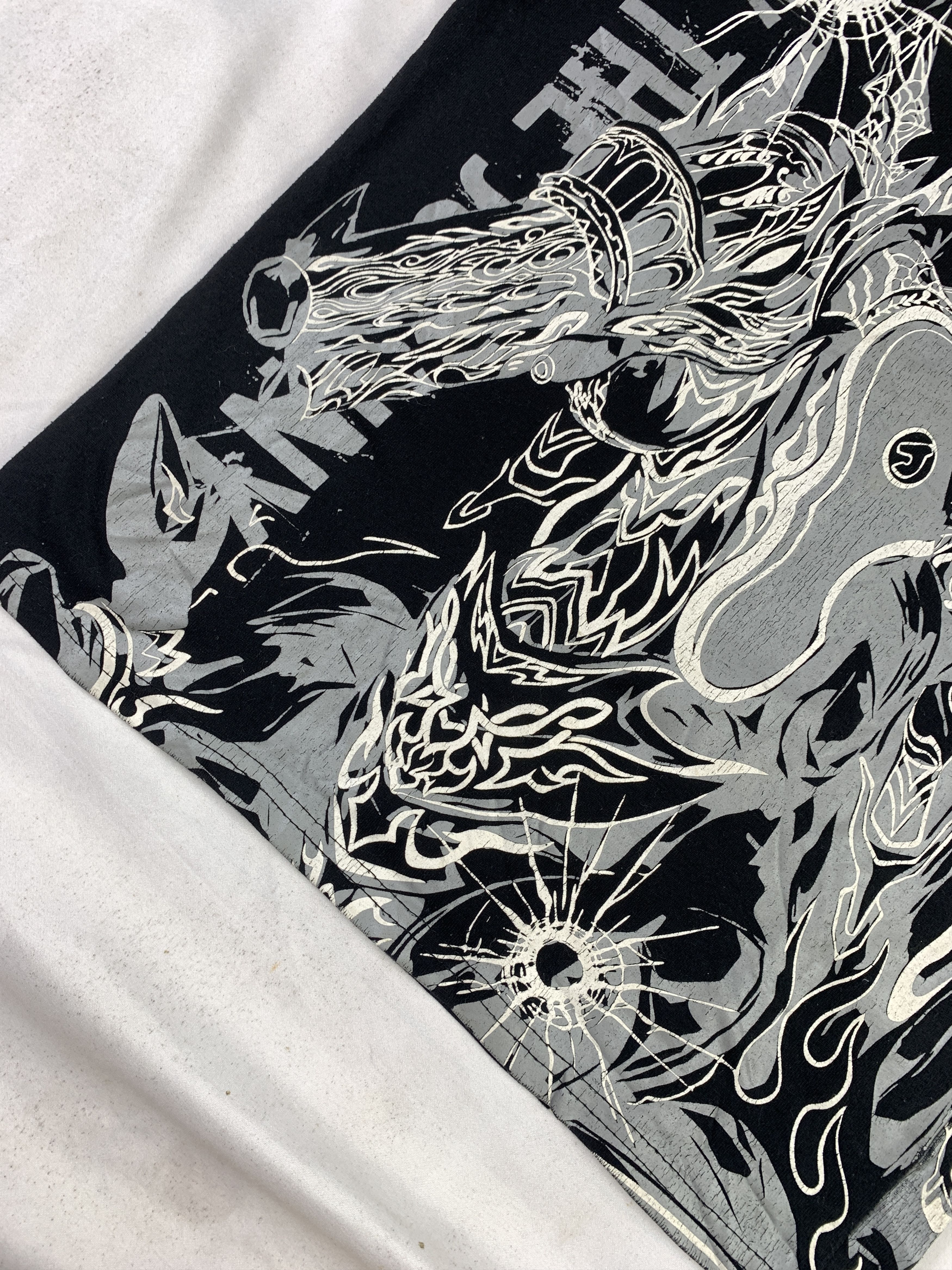 Anime Duel Masters Black Icon Mega Print Tee (S) Size S / US 4 / IT 40 - 7 Thumbnail
