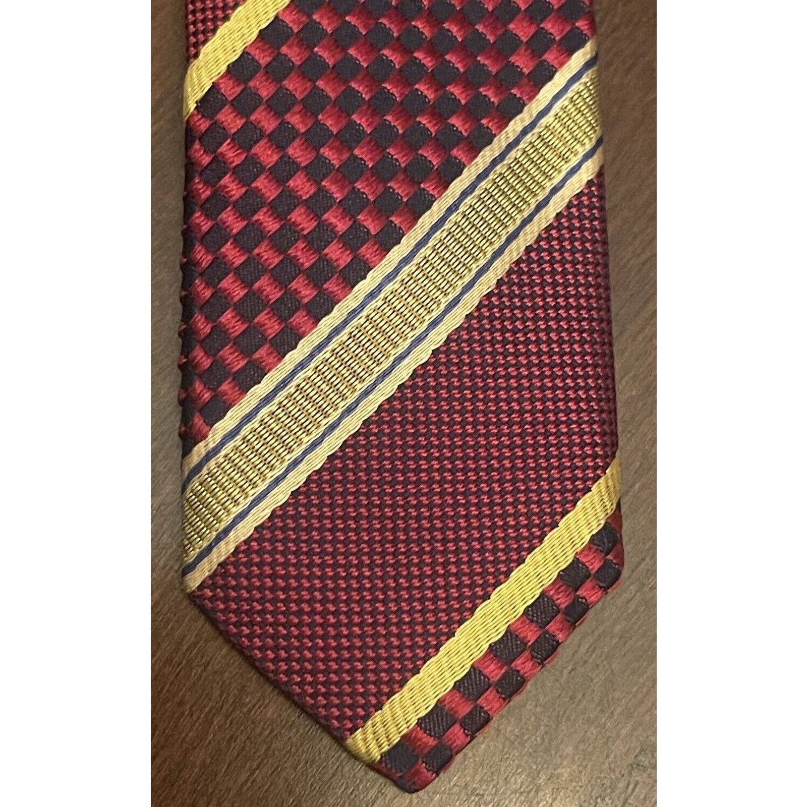 Other Belisi 100% Silk Hand Made Men’s Neck Tie Made In China Size ONE SIZE - 6 Thumbnail