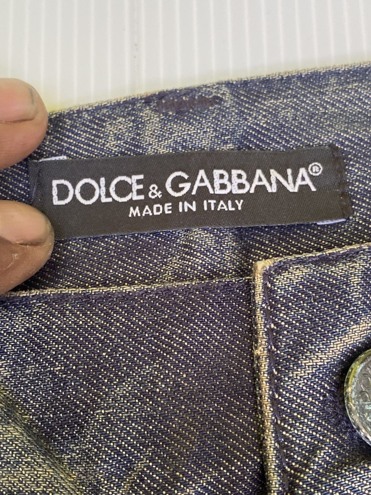 Dolce & Gabbana Vintage Dolce gabbana denim Size US 33 - 4 Thumbnail