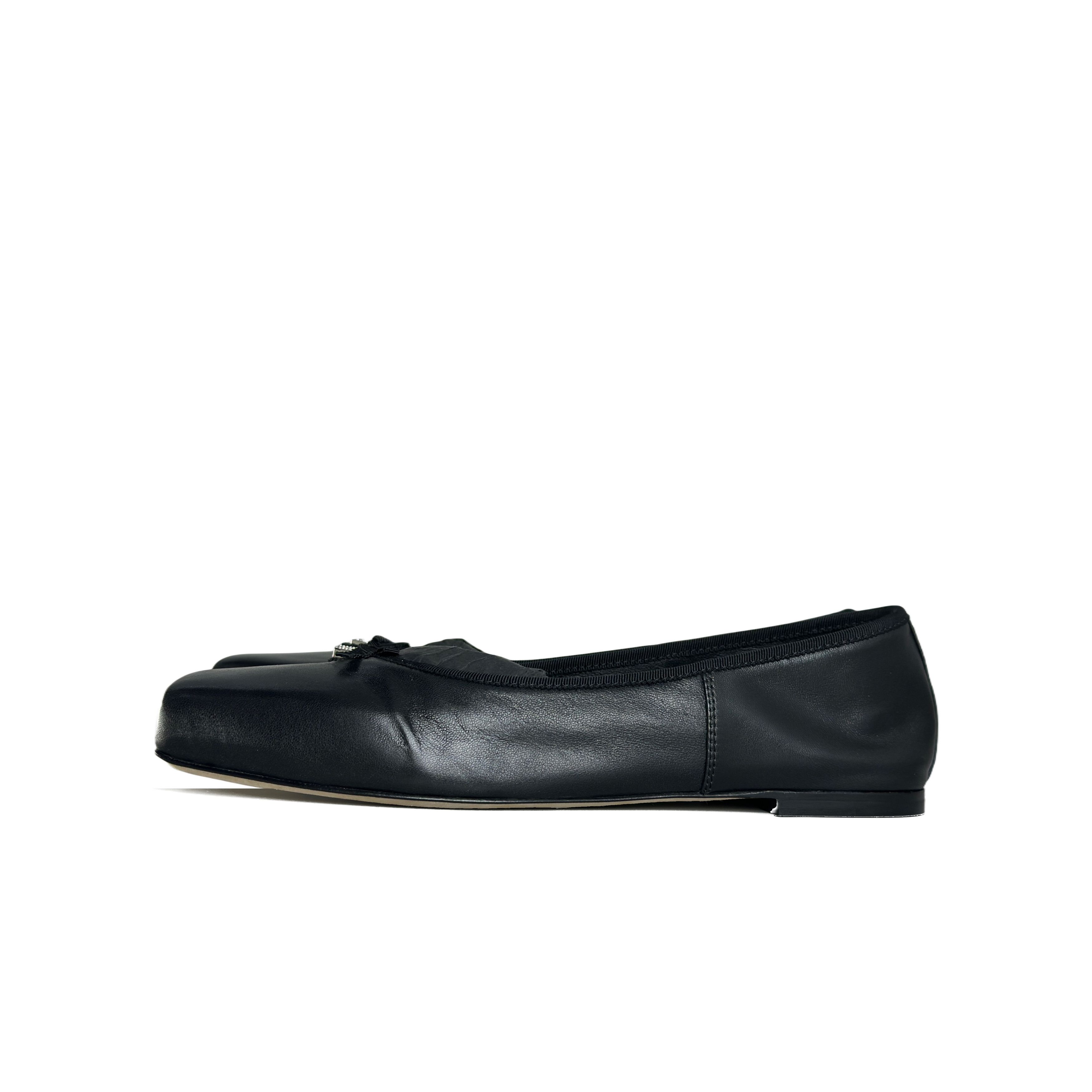 Alexander Wang Alexander Wang Logo Charm Square Toe Flats Size 37.5 Size US 7.5 / IT 37.5 - 1 Thumbnail