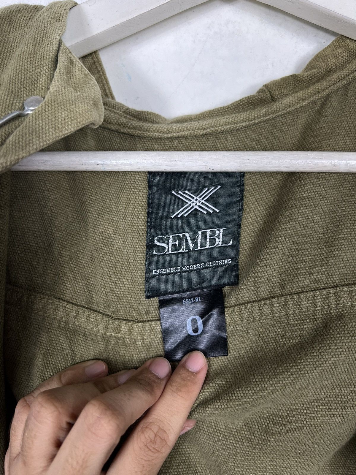 SEMBL 🔥 SEMBL JAPAN HOOD JACKET MADE IN JAPAN Size US XS / EU 42 / 0 - 13 Thumbnail