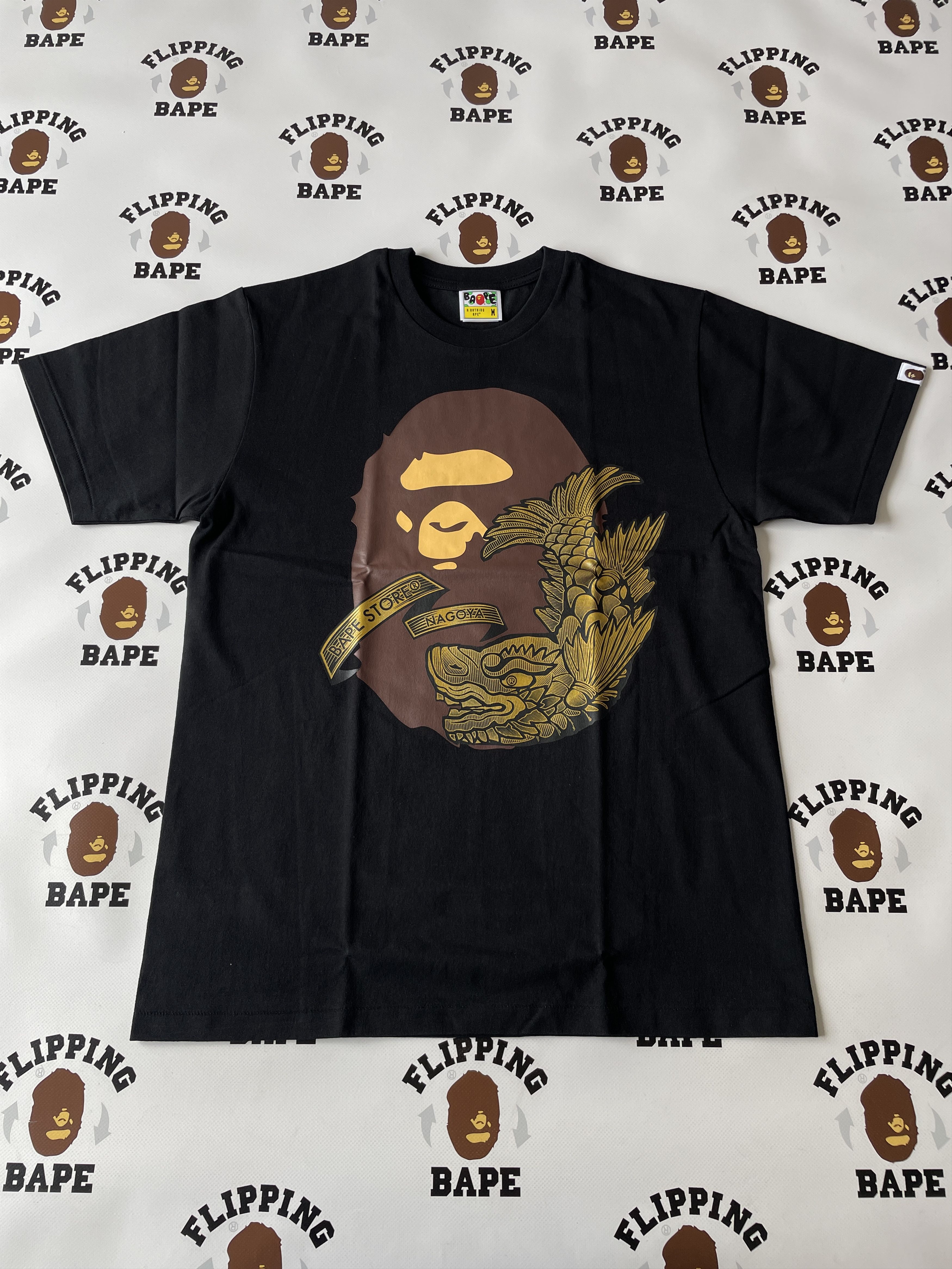 Bape BAPE STORE NAGOYA TEE (BAPE NAGOYA STORE EXCLUSIVE) Size US L / EU 52-54 / 3 - 1 Thumbnail