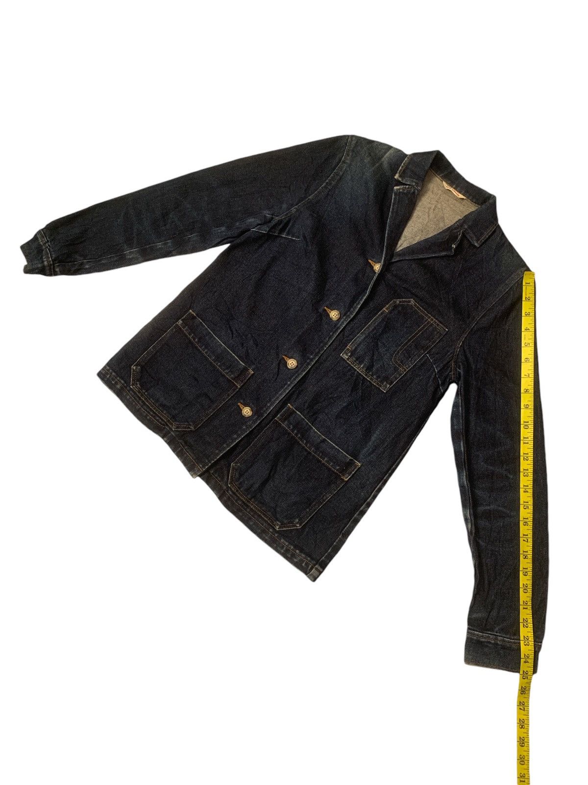 Japanese Brand Rare Design Vintage Ray Cassin Denim Jackets Size M / US 6-8 / IT 42-44 - 11 Thumbnail