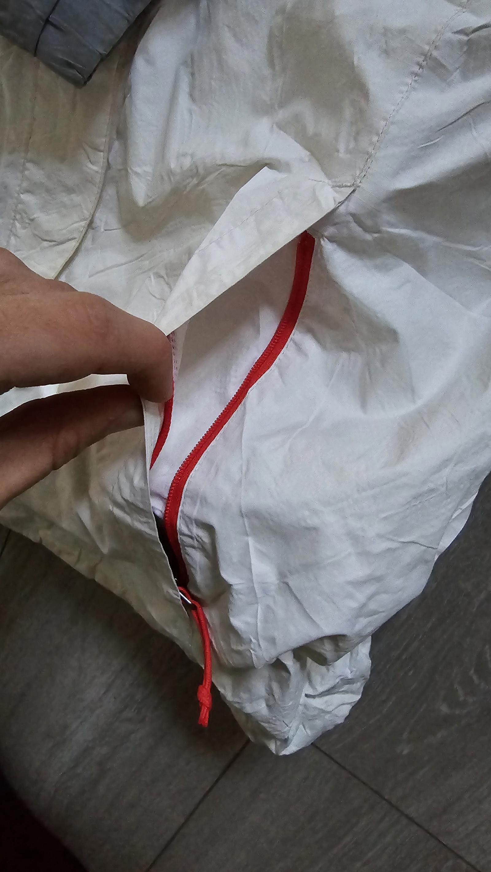 The North Face The North Face Ladies red/grey/cream windbreaker, Medium Size M / US 6-8 / IT 42-44 - 3 Thumbnail