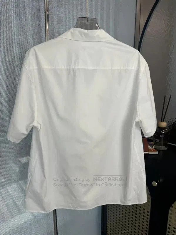 Valentino Valentino White Short Sleeve Shirt for Men . Size US XL / EU 56 / 4 - 2 Thumbnail