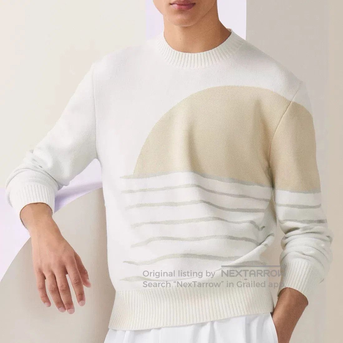 Hermes Hermes Men's Cashmere Sweater. Size US M / EU 48-50 / 2 - 1 Thumbnail