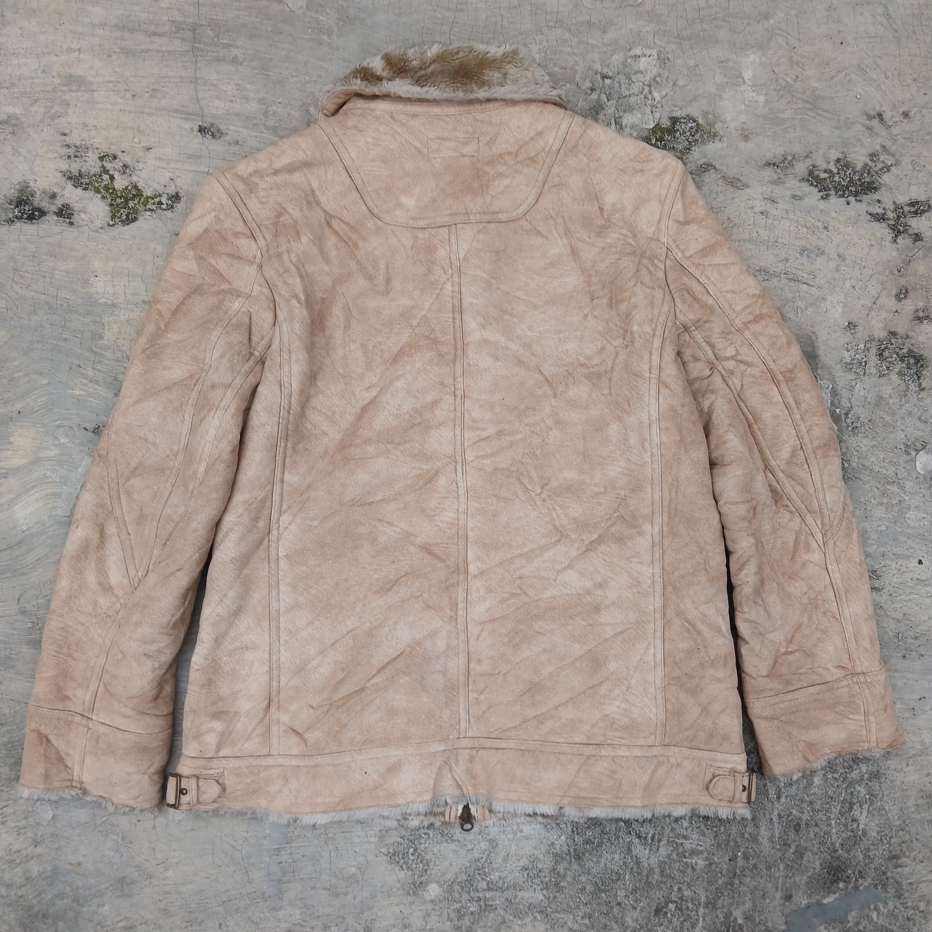 Japanese Brand 2000's Japanese Brand Sherpa Jacket Pazzo Denim Store Size US L / EU 52-54 / 3 - 13 Thumbnail