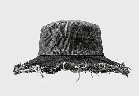 Hat Club Utility grunge washed reversible distressed raw bucket hat Size ONE SIZE - 4 Thumbnail