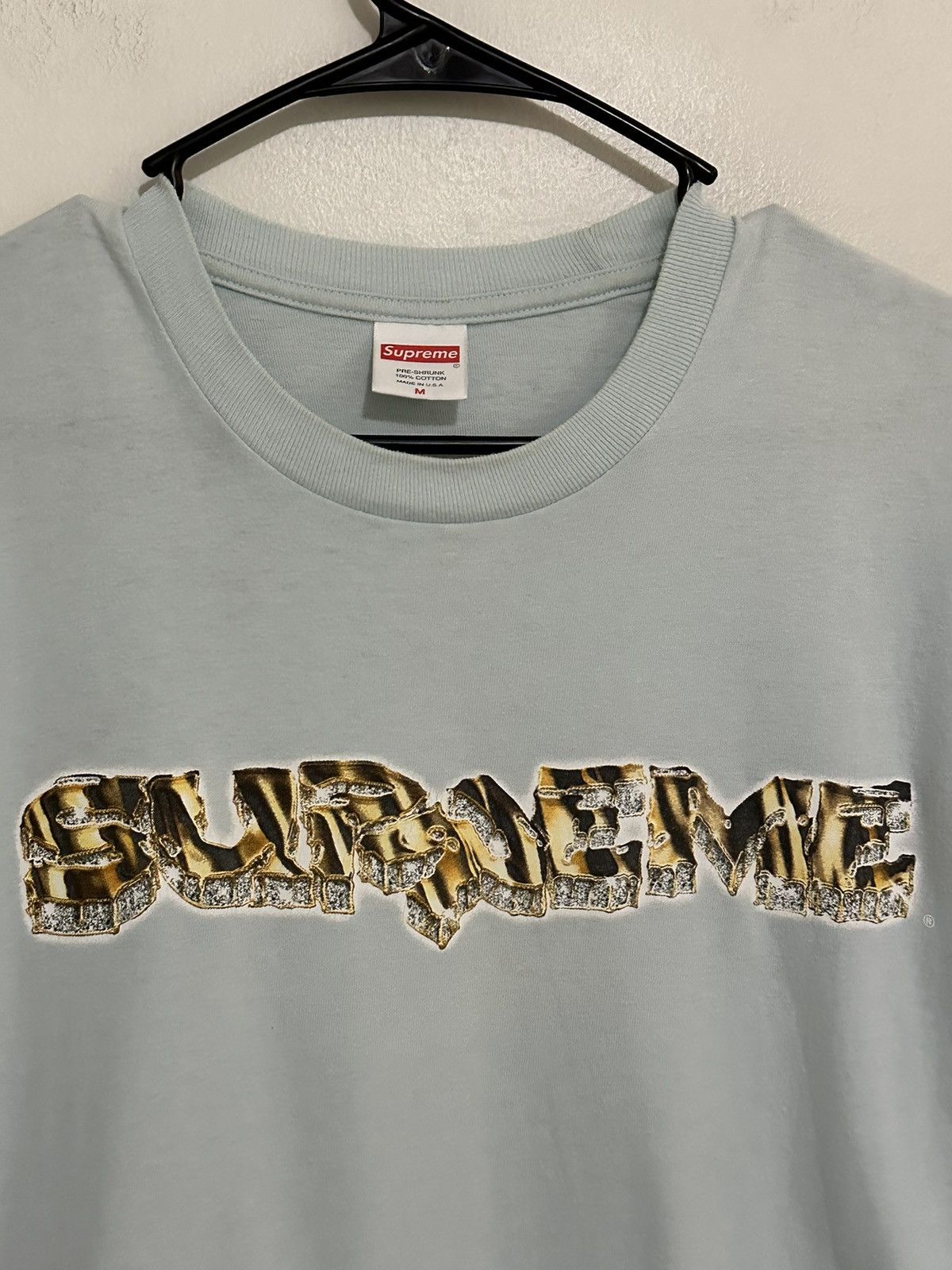 Supreme Supreme Diamond Tee Size US M / EU 48-50 / 2 - 2 Thumbnail