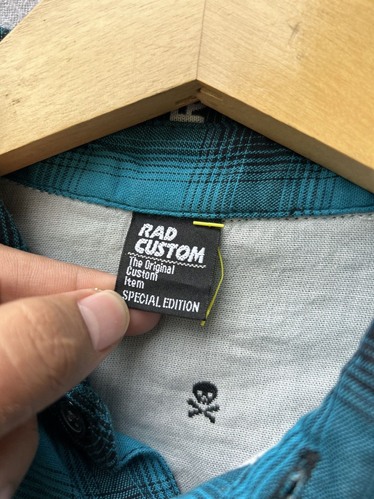 If Six Was Nine 💸BINDINGOFFER💸Rad custom plaid down seditionaries shirt Size US S / EU 44-46 / 1 - 8 Thumbnail