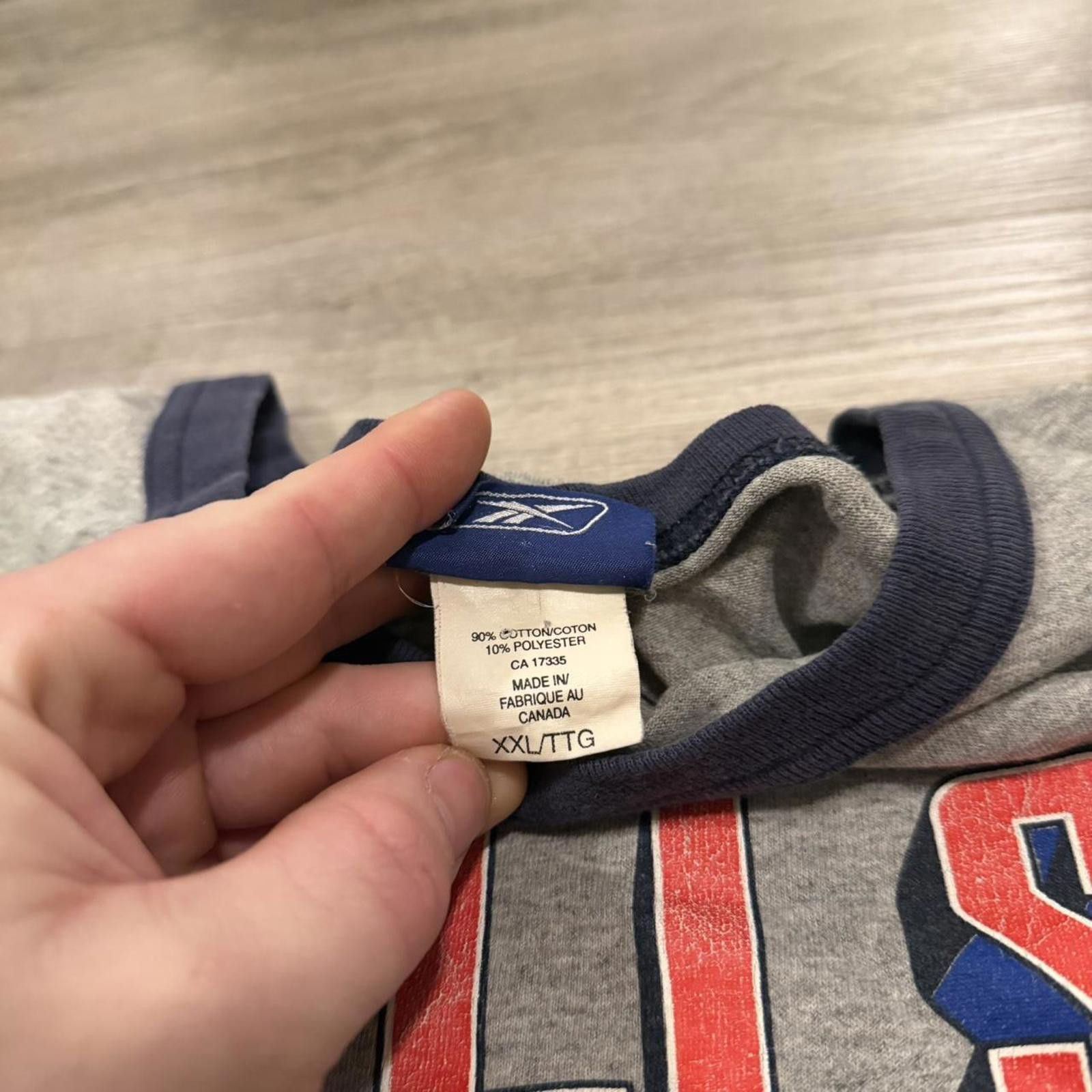 Reebok Vintage buffalo bills Reebok ringer shirt 00s XXL Size US XXL / EU 58 / 5 - 4 Thumbnail