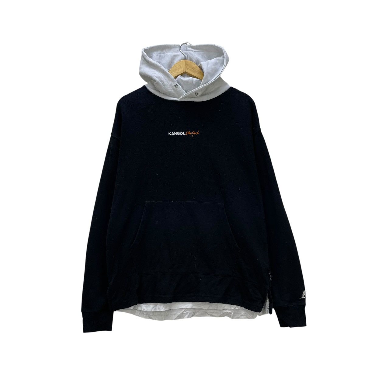 Kangol 💥Vintage Kangol Hoodie Nice Graphic Printed Pullover Size US M / EU 48-50 / 2 - 1 Thumbnail