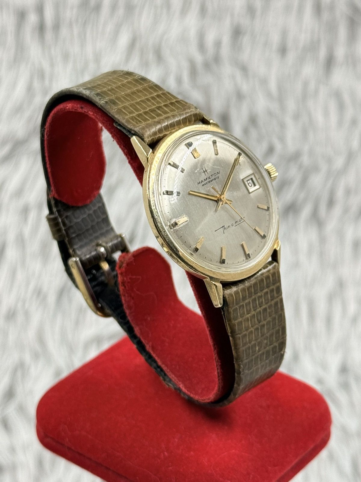 Vintage Vintage HAMILTON MASTERPIECE Thin-O-Matic Manual Men’s Watch Size ONE SIZE - 3 Thumbnail