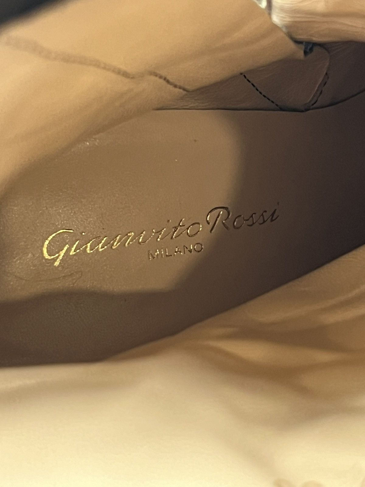 Gianvito Rossi Gianvito Rossi Black Leather Quilted Zip Heel Boots Size US 8 / IT 38 - 22 Thumbnail