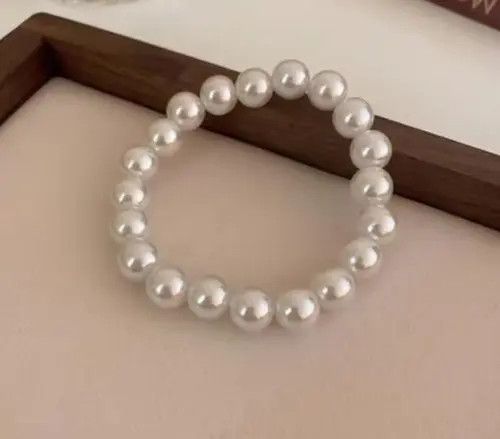 Jewelry Himejima x Mint 10 mm Handmade Elastic Beads Bracelets Size ONE SIZE - 2 Thumbnail