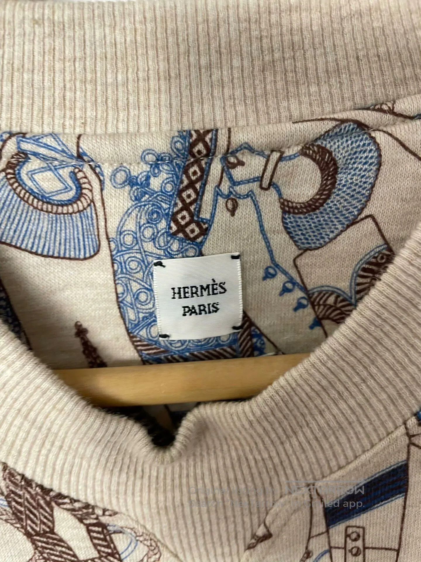 Hermes Hermes Zoave Dragoon Crewneck Sweatshirt. Size US XS / EU 42 / 0 - 2 Thumbnail