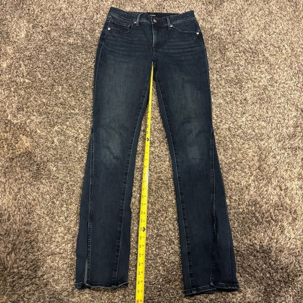 Express Women's Express Dark Blue Jeans Size 28" / US 6 / IT 42 - 4 Thumbnail