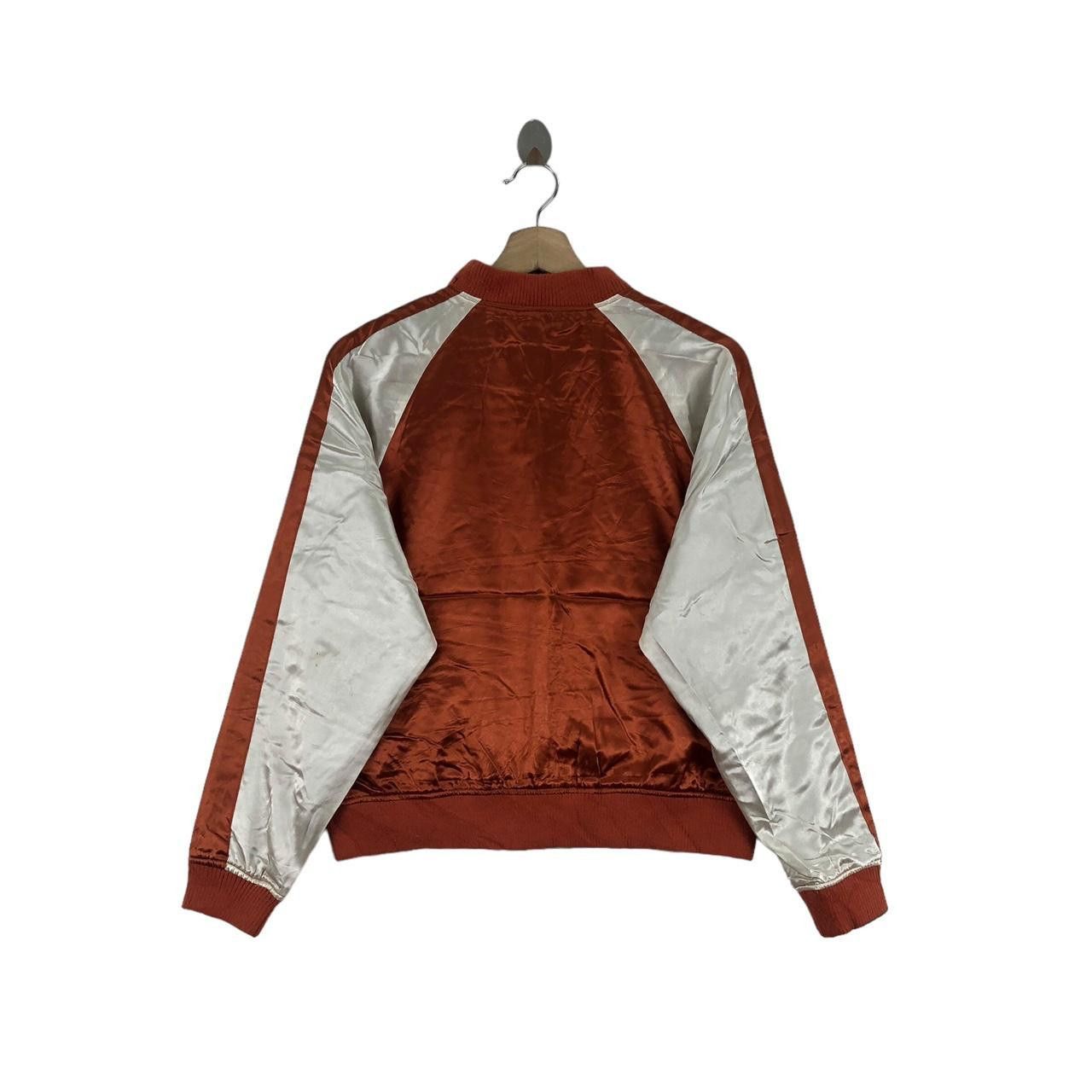 Other Vintage SUKAJAN JAPAN FLORAL Orchids Bomber Jacket Size M / US 6-8 / IT 42-44 - 2 Thumbnail