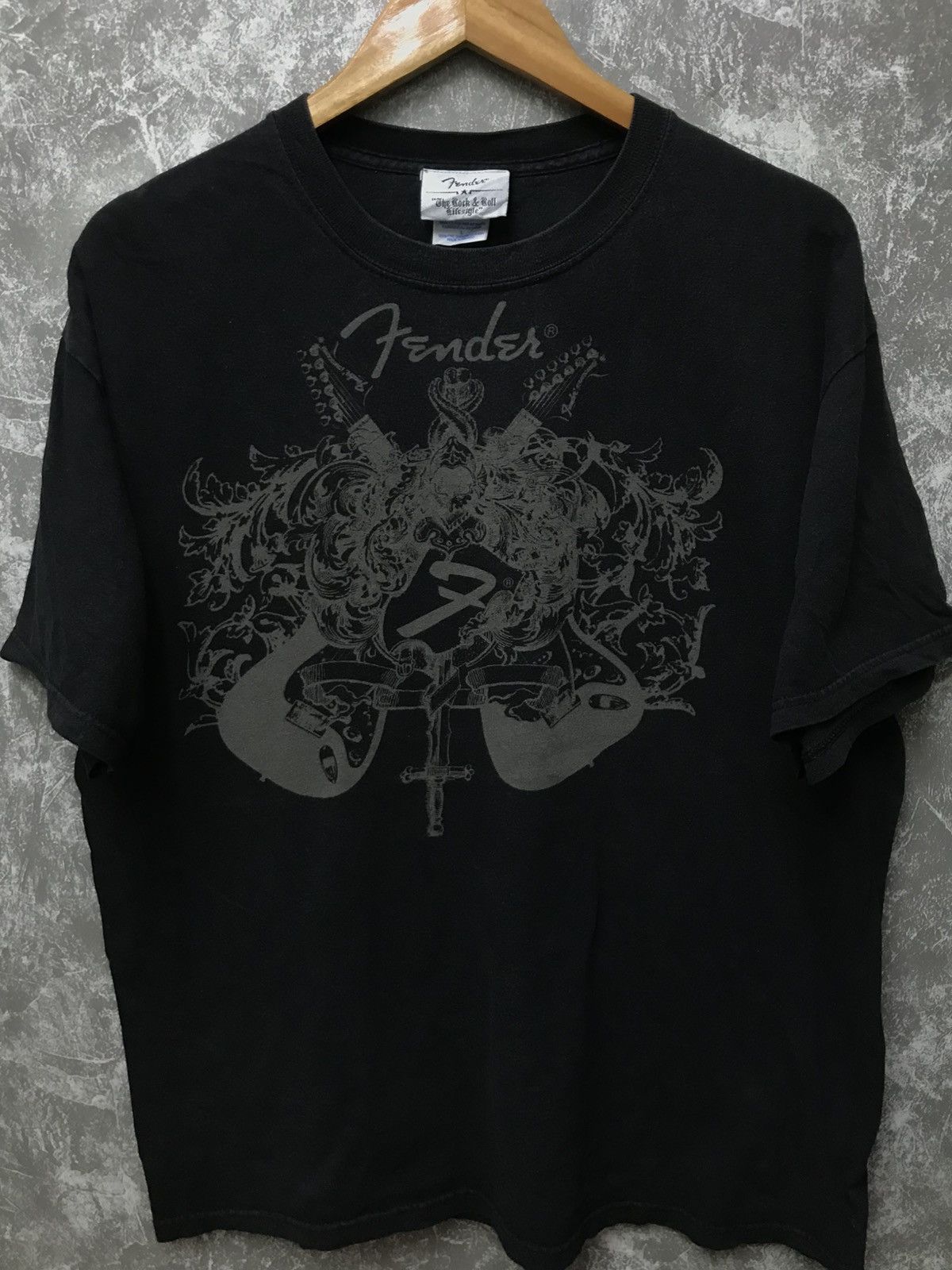 Fender Vintage Fender Guitar Music Tee Size US L / EU 52-54 / 3 - 1 Thumbnail