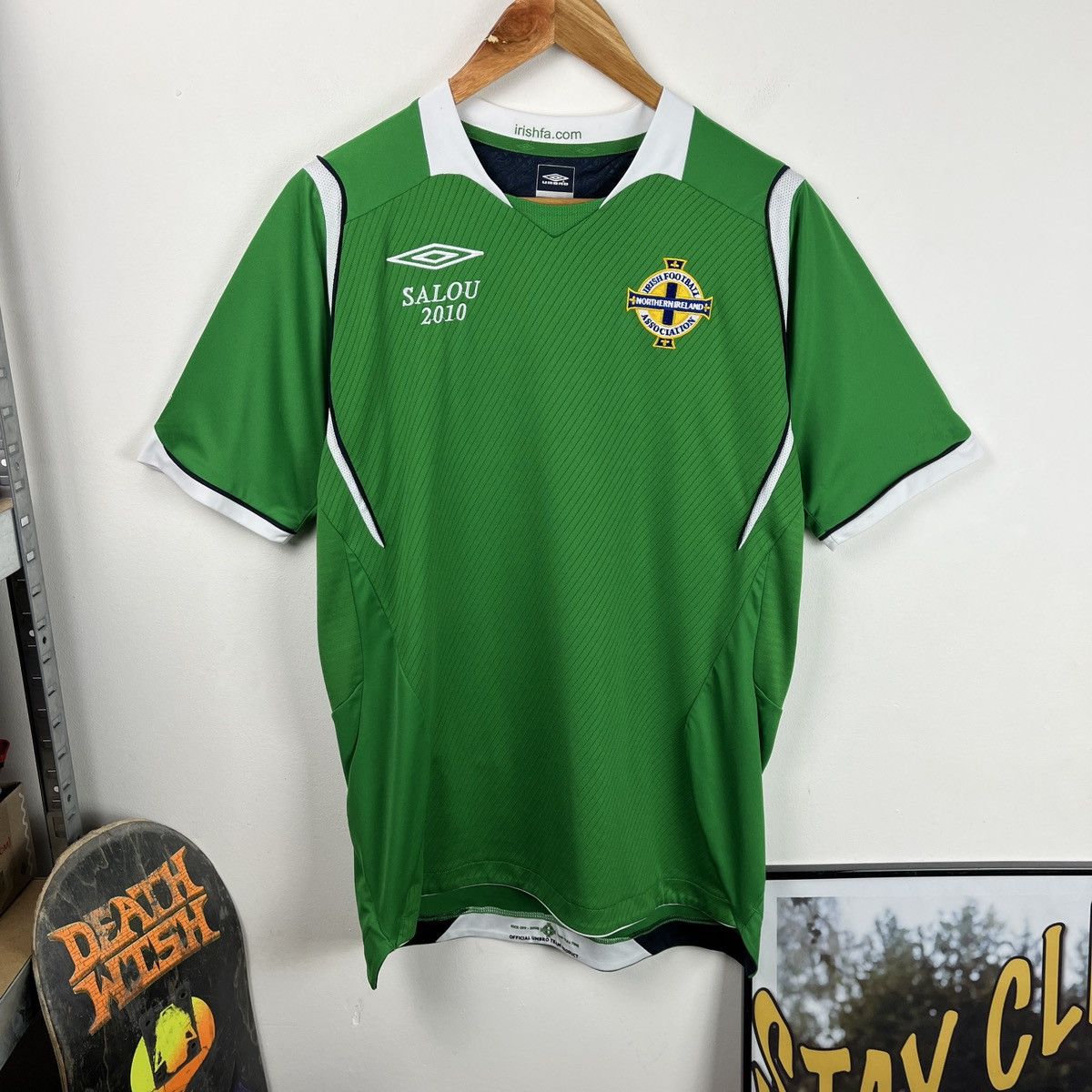 Umbro Blockcore Jersey Umbro Northern Ireland T-shirt 2008 2010 Size US M / EU 48-50 / 2 - 1 Thumbnail