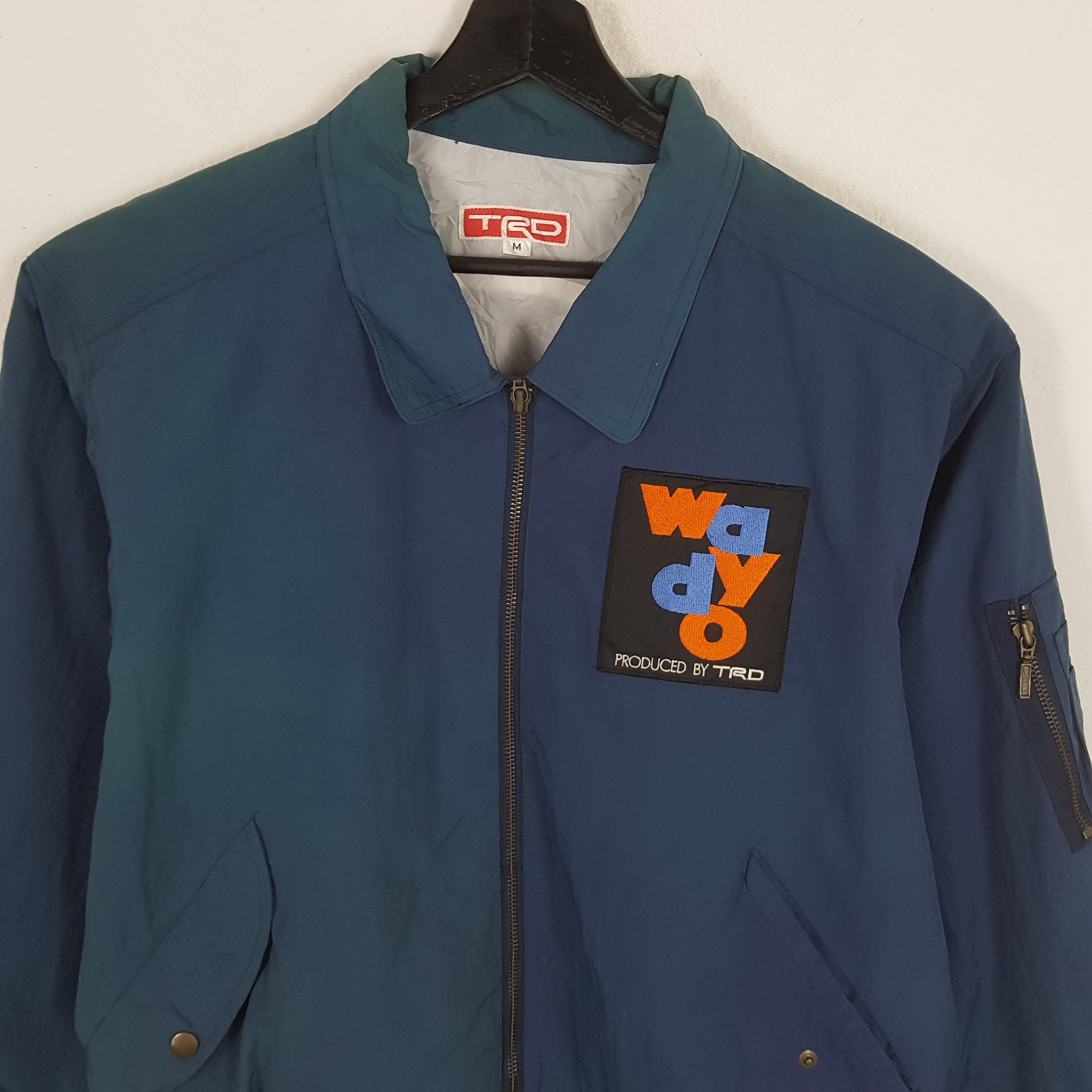 Vintage TRD TOYOTA WAYDO Japanese Motorsports Jacket Size US XL / EU 56 / 4 - 4 Thumbnail