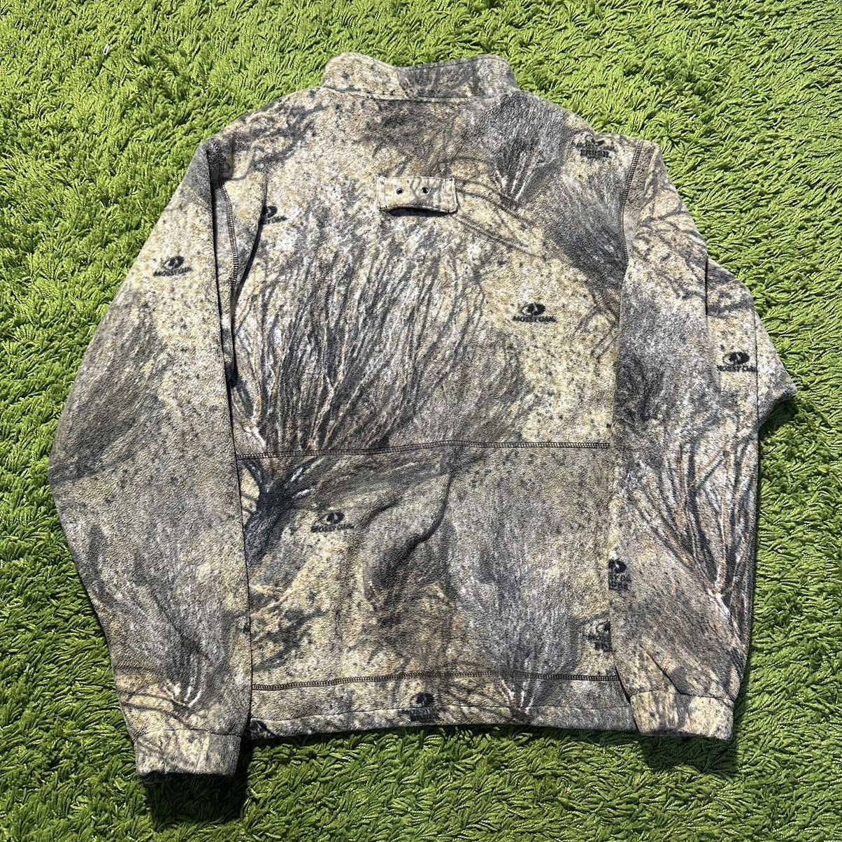 Vintage Y2K Russell X Mossy Oak Camo Fleece Size US L / EU 52-54 / 3 - 3 Thumbnail