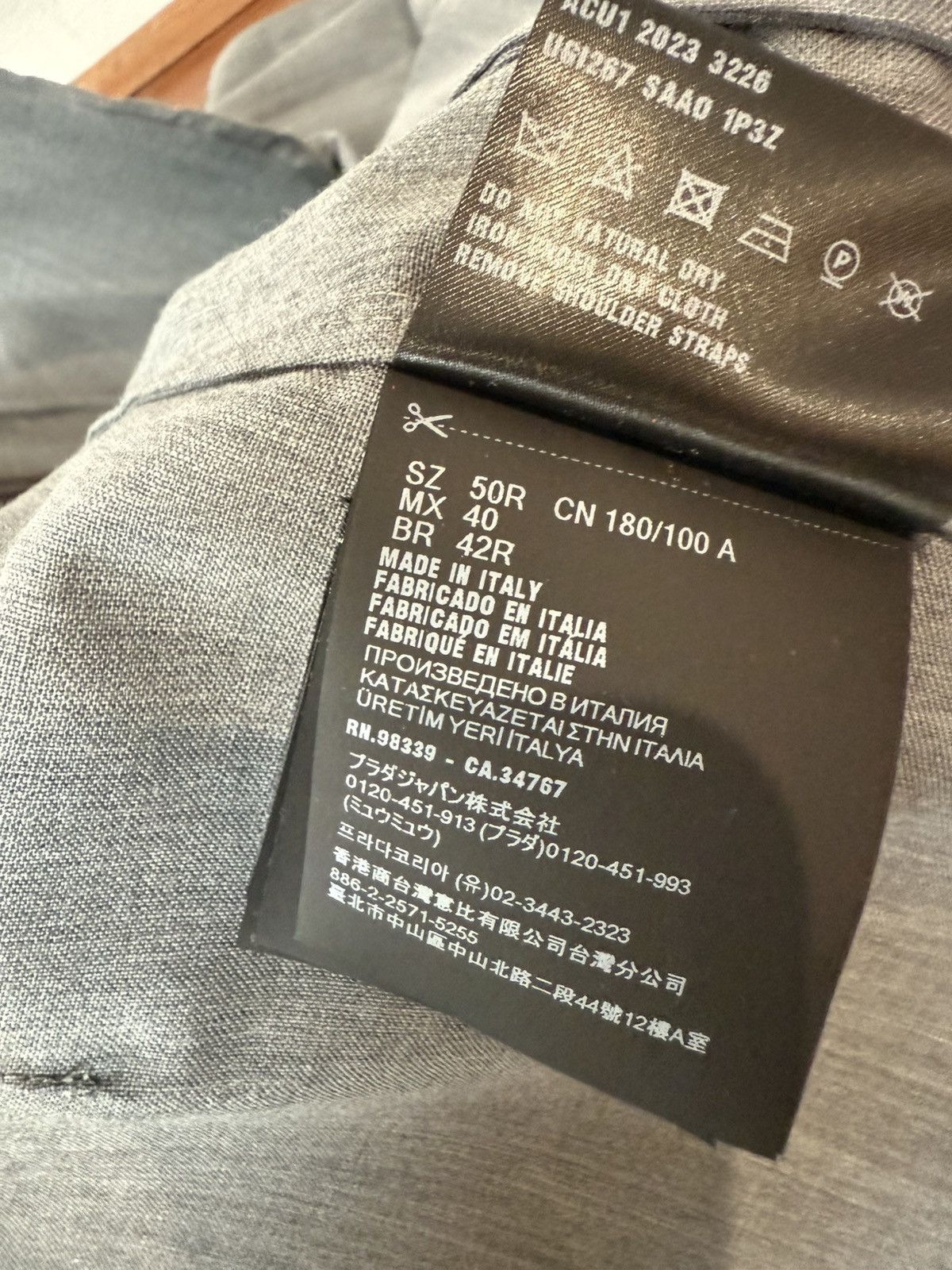 Prada Prada cargo single breasted coat Size 50R - 5 Thumbnail