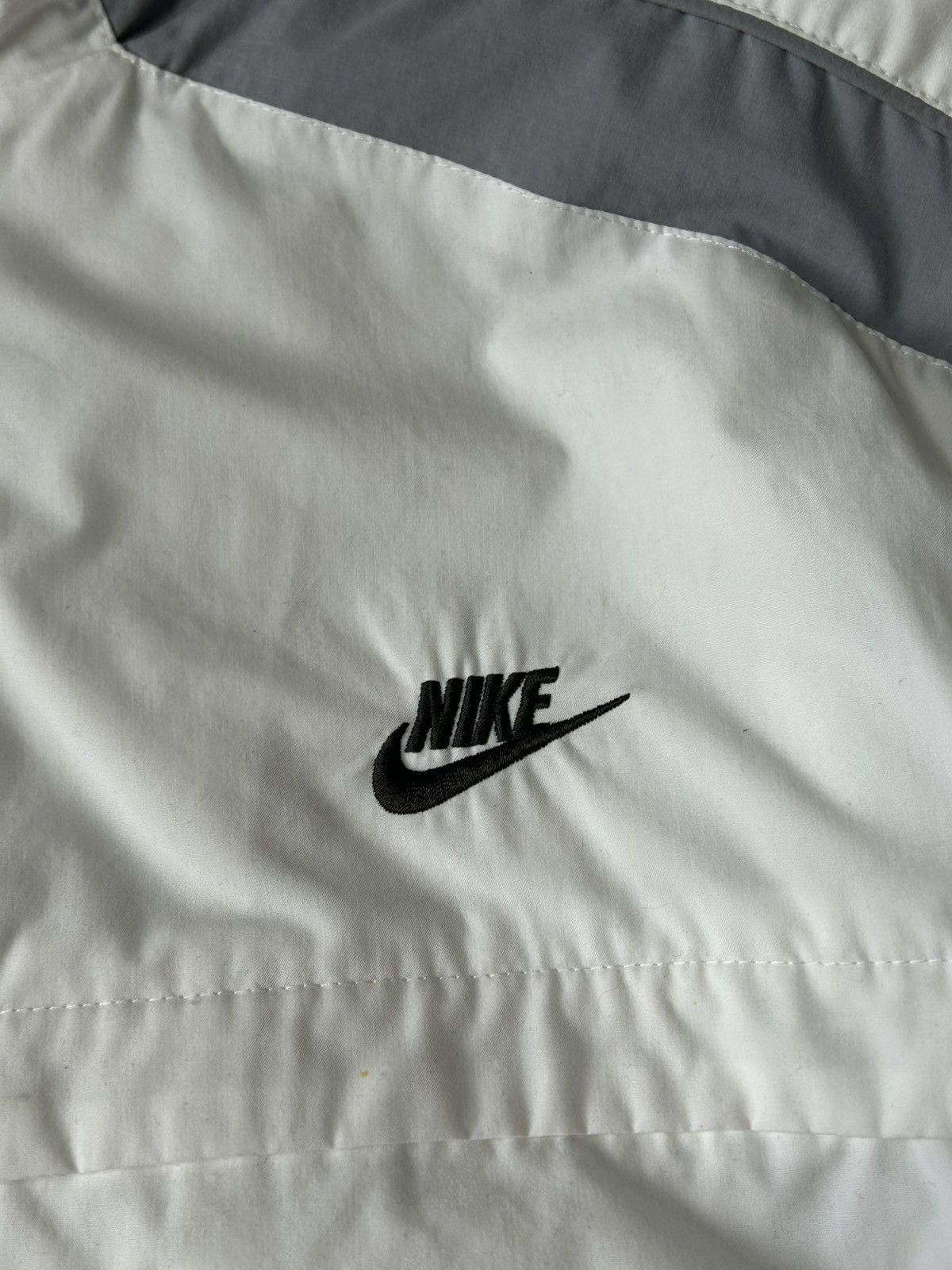 Nike Vintage 90s Nike Thrashed Track Jacket zip up Size US XL / EU 56 / 4 - 3 Thumbnail