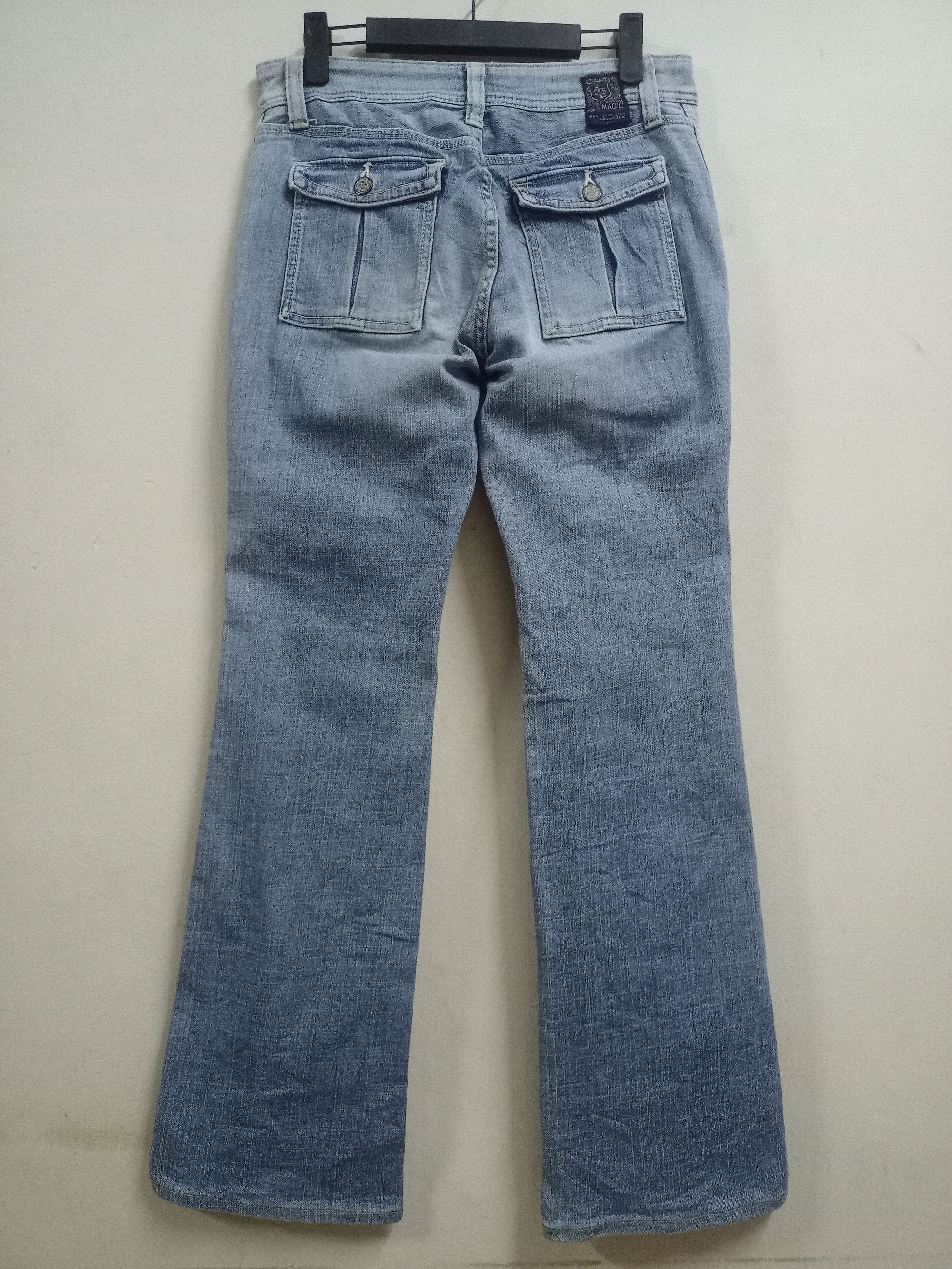 Japanese Brand Vintage Japanese Brand Flare Denim Bush Pants Size US 30 / EU 46 - 2 Thumbnail