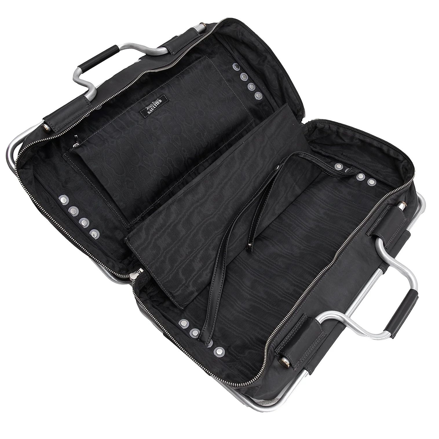 Jean Paul Gaultier Metal Frame Briefcase in Black Size ONE SIZE - 10 Thumbnail