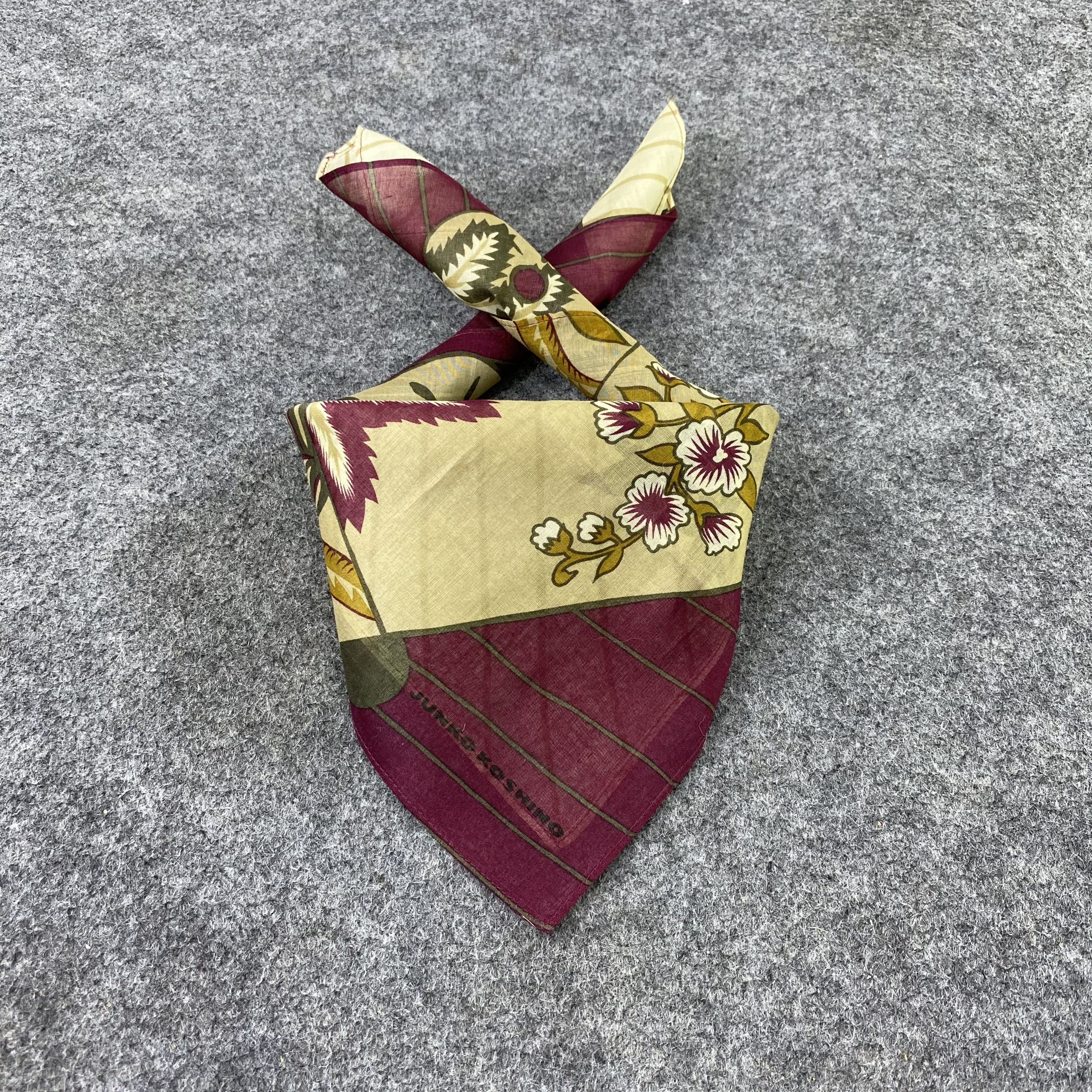 Japanese Brand Junko Koshino Handkerchief / Bandana / Neckerchief-B1057 Size ONE SIZE - 2 Thumbnail