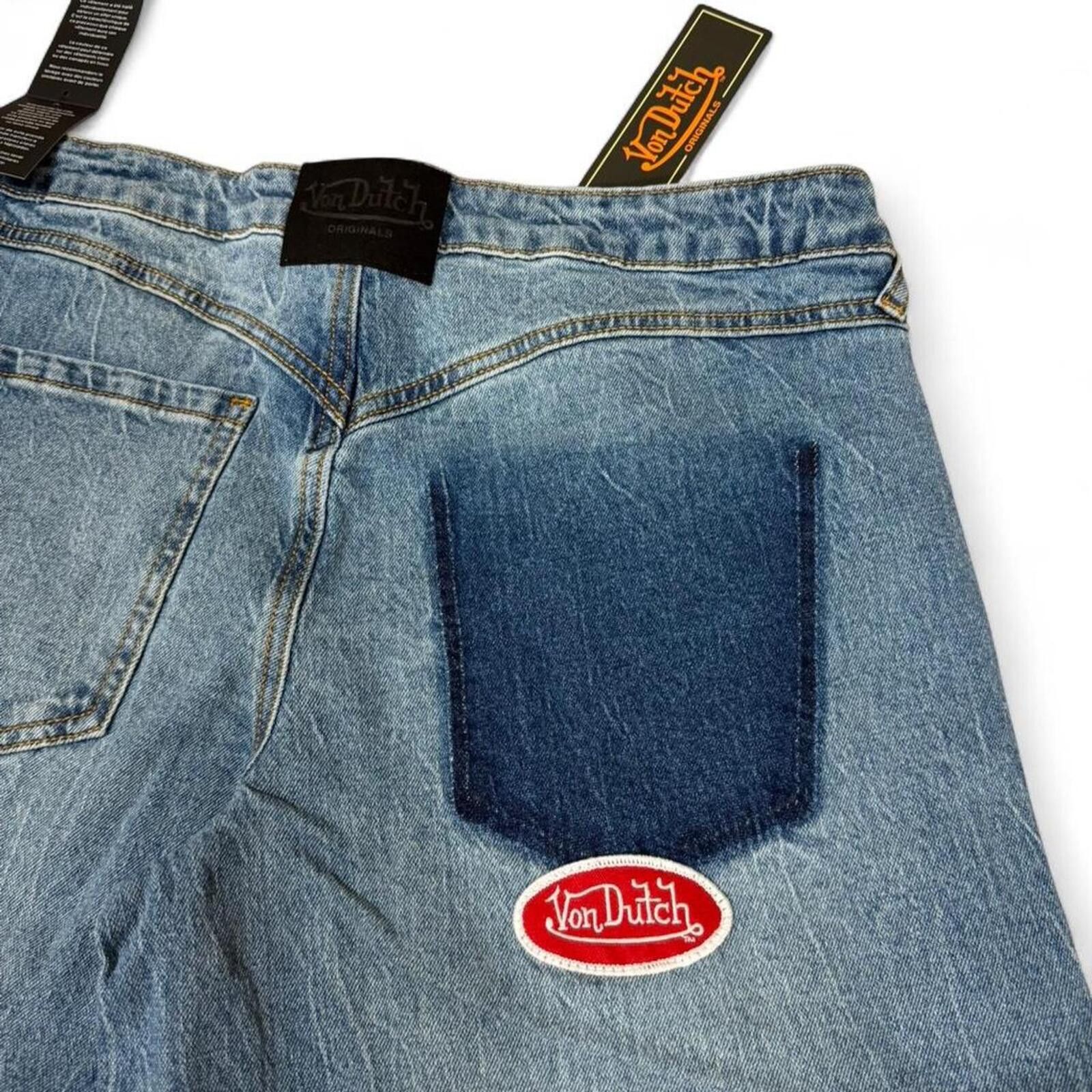 True Religion Von Dutch original y2k style baggy jeans with cool print Size 30" / US 8 / IT 44 - 5 Thumbnail