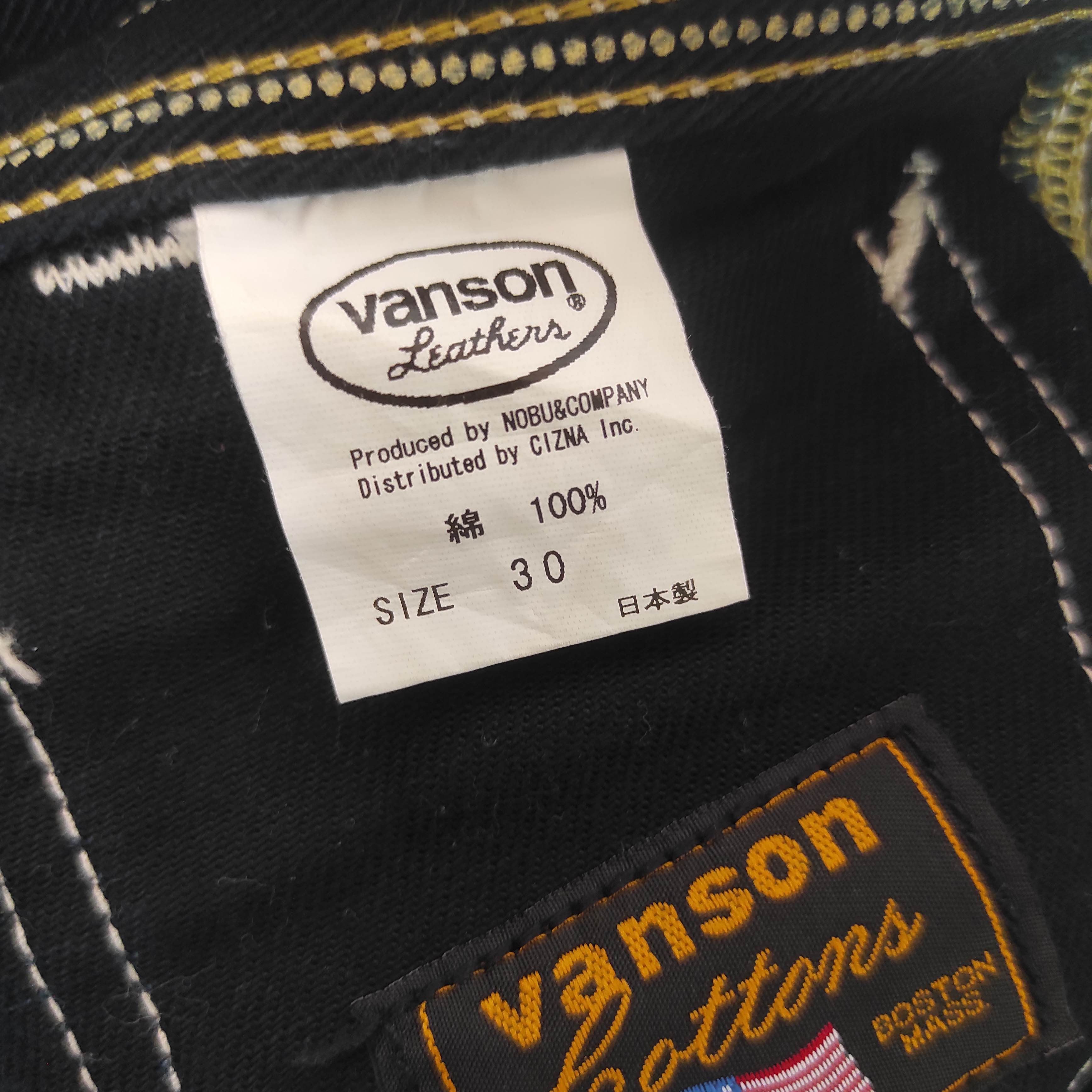 Vanson Leathers Vanson Leather Carpenter Hickory Stripe Pants Size US 30 / EU 46 - 21 Thumbnail