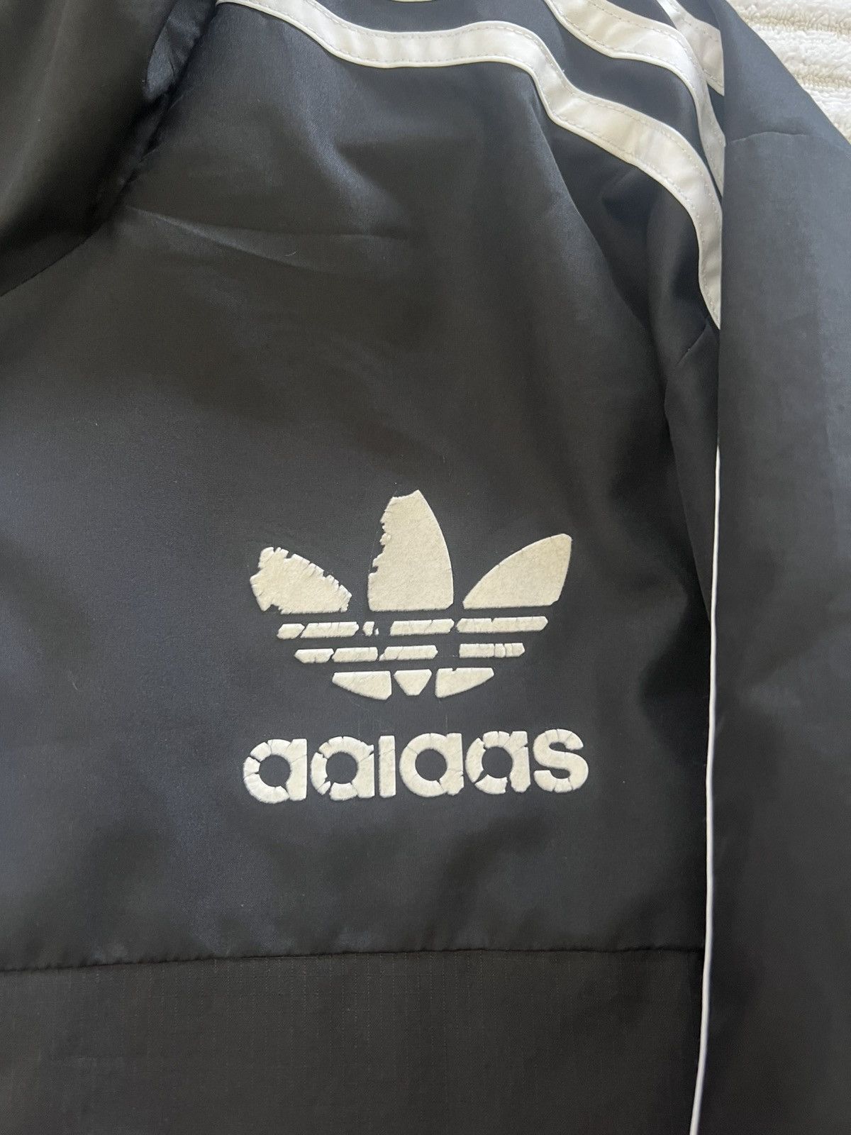 Adidas Lightweight Adidas Soccer Jacket, Black Size US L / EU 52-54 / 3 - 4 Thumbnail