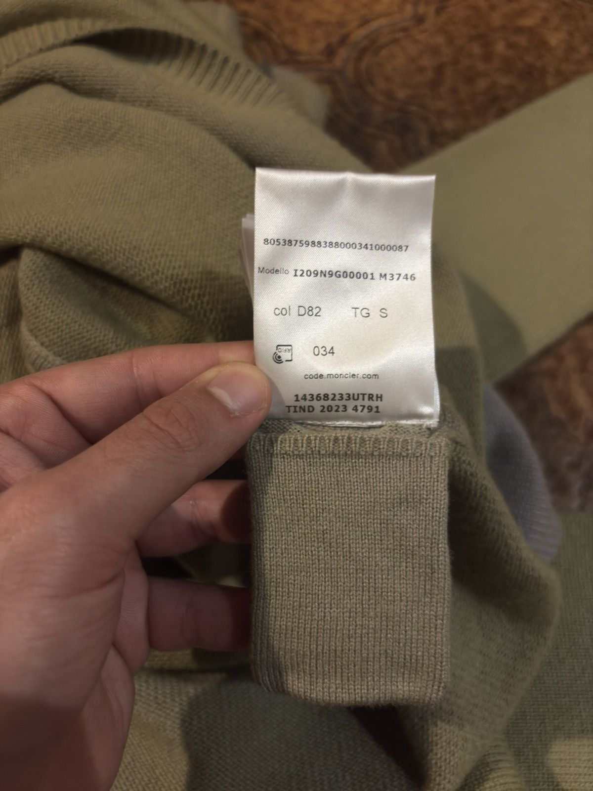 Moncler Moncler x rick owens subhuman sweater Size US S / EU 44-46 / 1 - 15 Thumbnail
