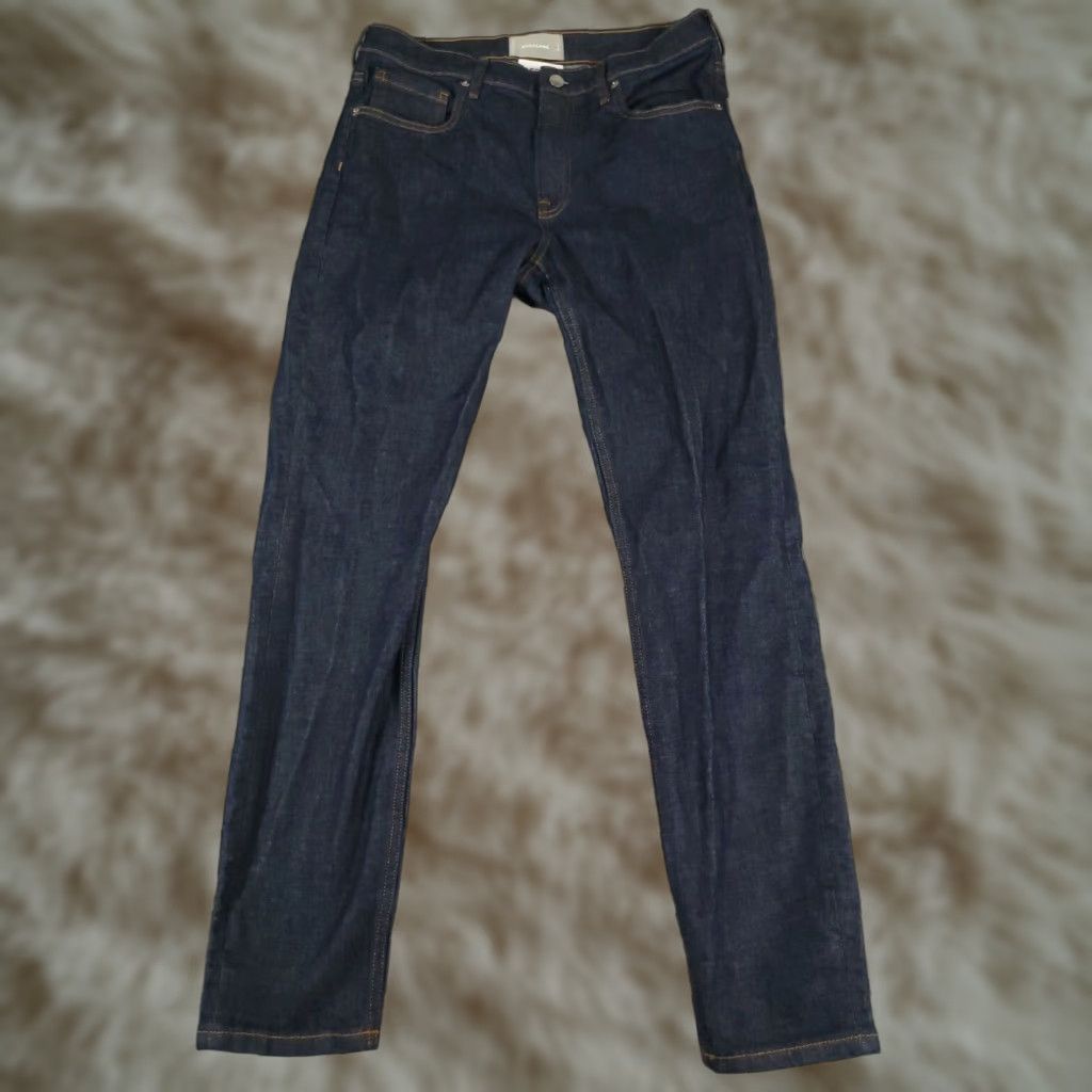Everlane Everlane Mens Blue Skinny Straight Leg Jeans 30x29 Regular Size US 30 / EU 46 - 1 Thumbnail