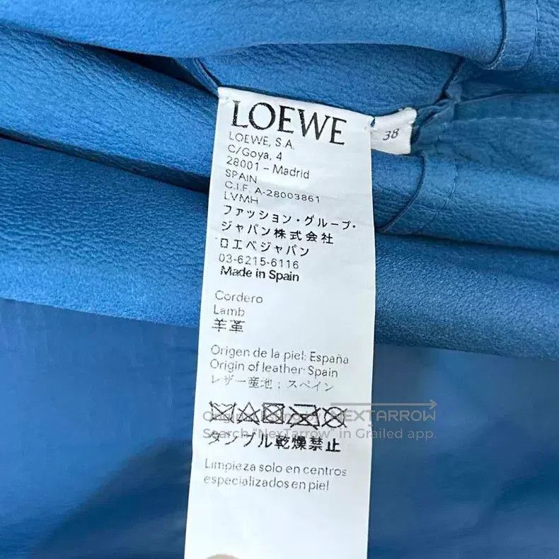 Loewe Loewe Heavy Duty Long Leather Windbreaker Jacket Size XS / US 0-2 / IT 36-38 - 5 Thumbnail