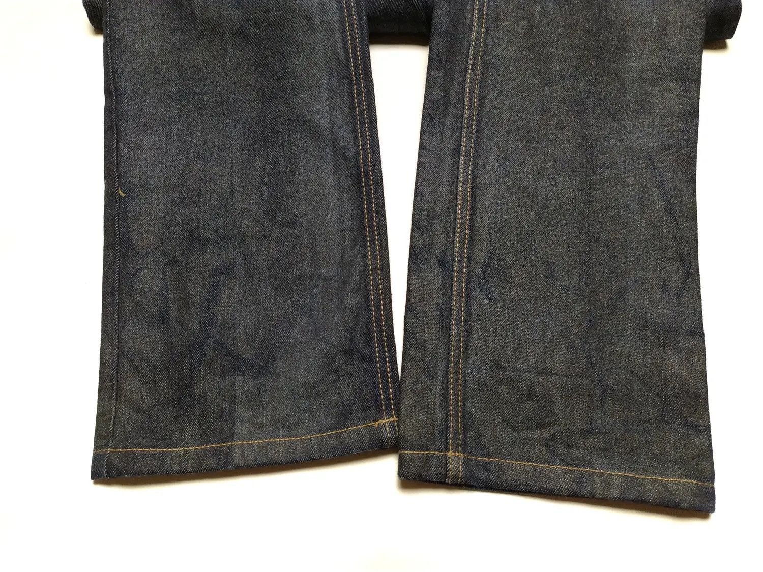 Burberry SS06 Runway Golden button claw Denim jeans