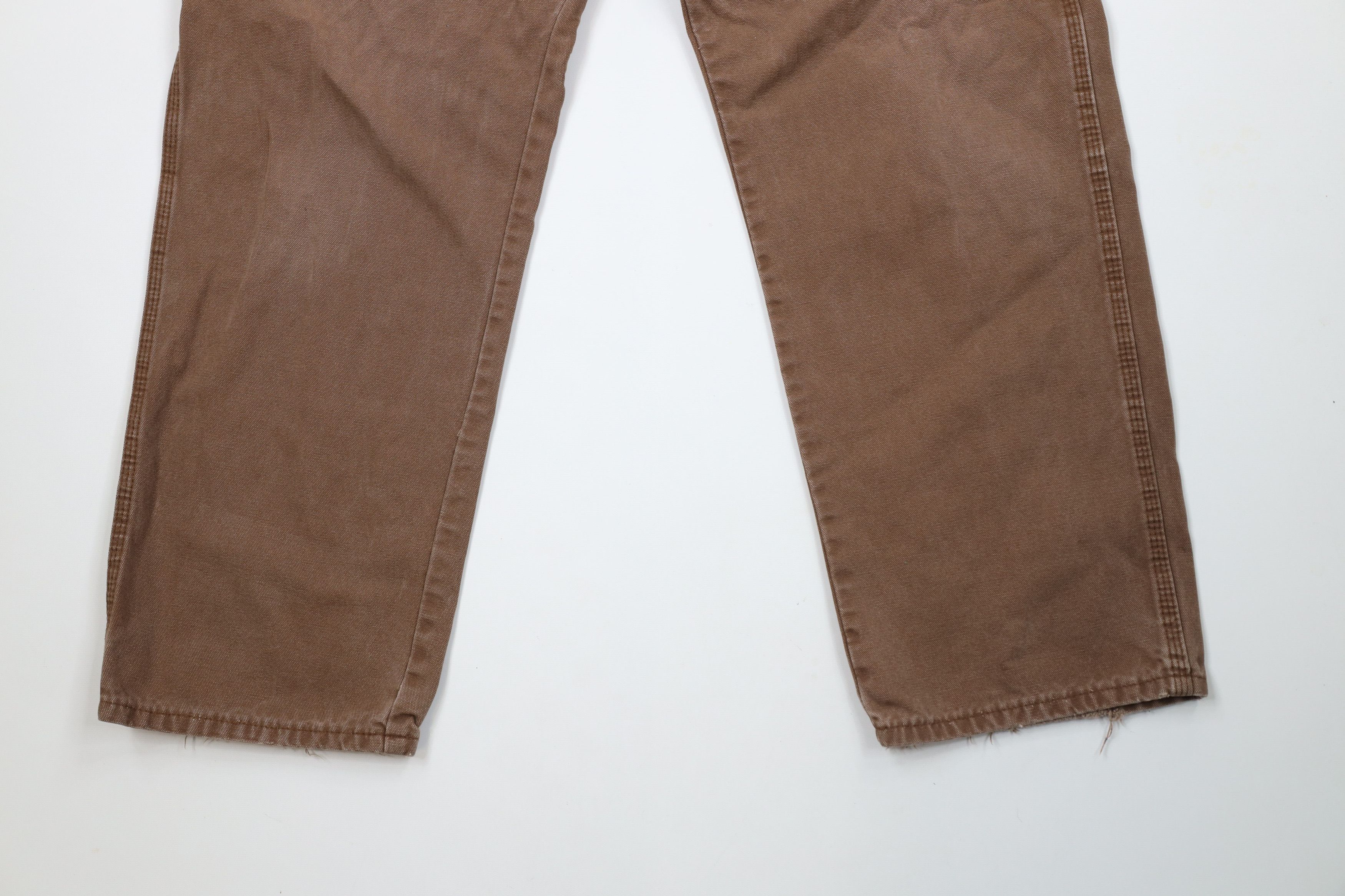 Dickies × Vintage Vintage Dickies Spell Out Canvas Wide Leg Dungaree Pants Size US 38 / EU 54 - 4 Thumbnail