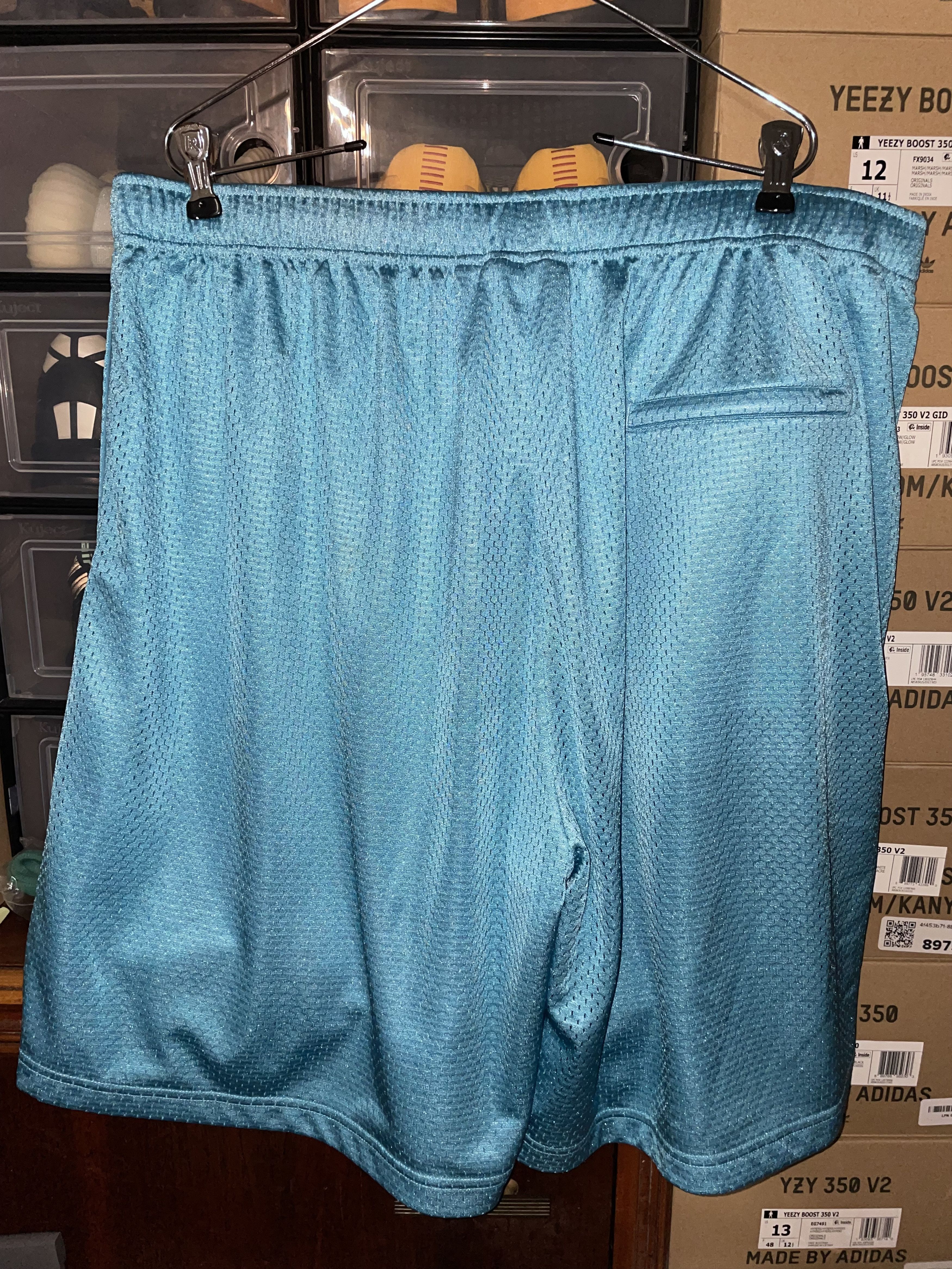 Supreme Supreme Small Box Baggy Mesh Short Cyan SS25 size XXL VNDS Size US 42 / EU 58 - 3 Thumbnail