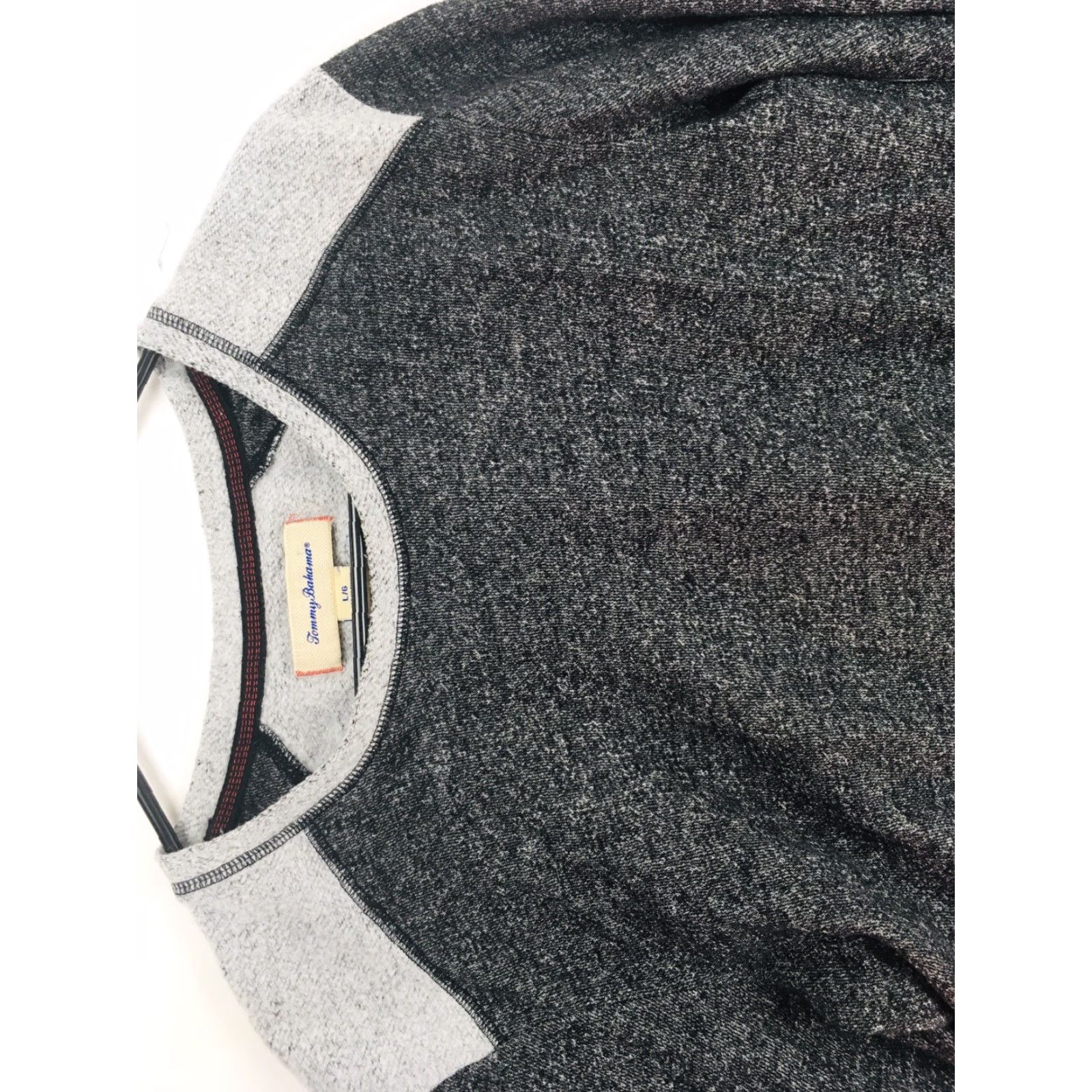 Tommy Bahama Tommy Bahama Sweater Men Large Grey Long Sleeve Pullover Round Neck Size US L / EU 52-54 / 3 - 5 Thumbnail