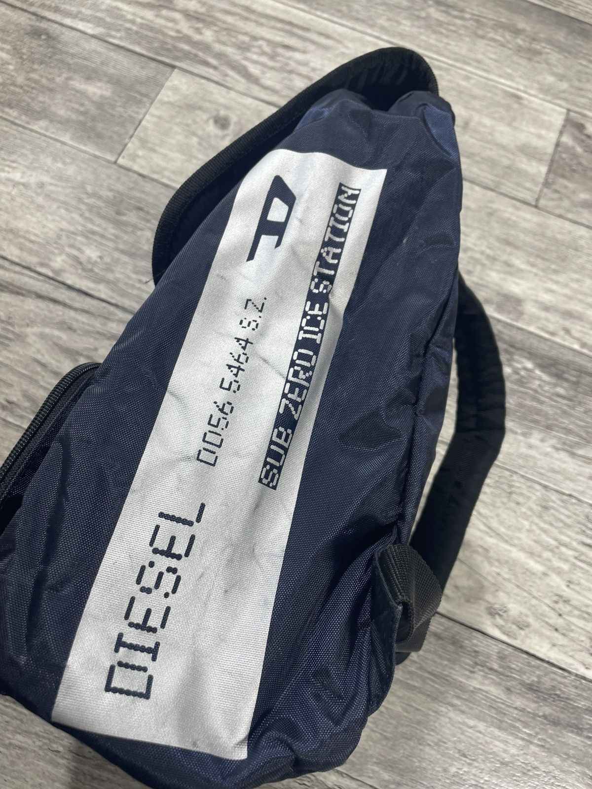 Diesel Vintage Rare Diesel Backpack Sub Zero Station Nylon Ice Cold Size ONE SIZE - 4 Thumbnail
