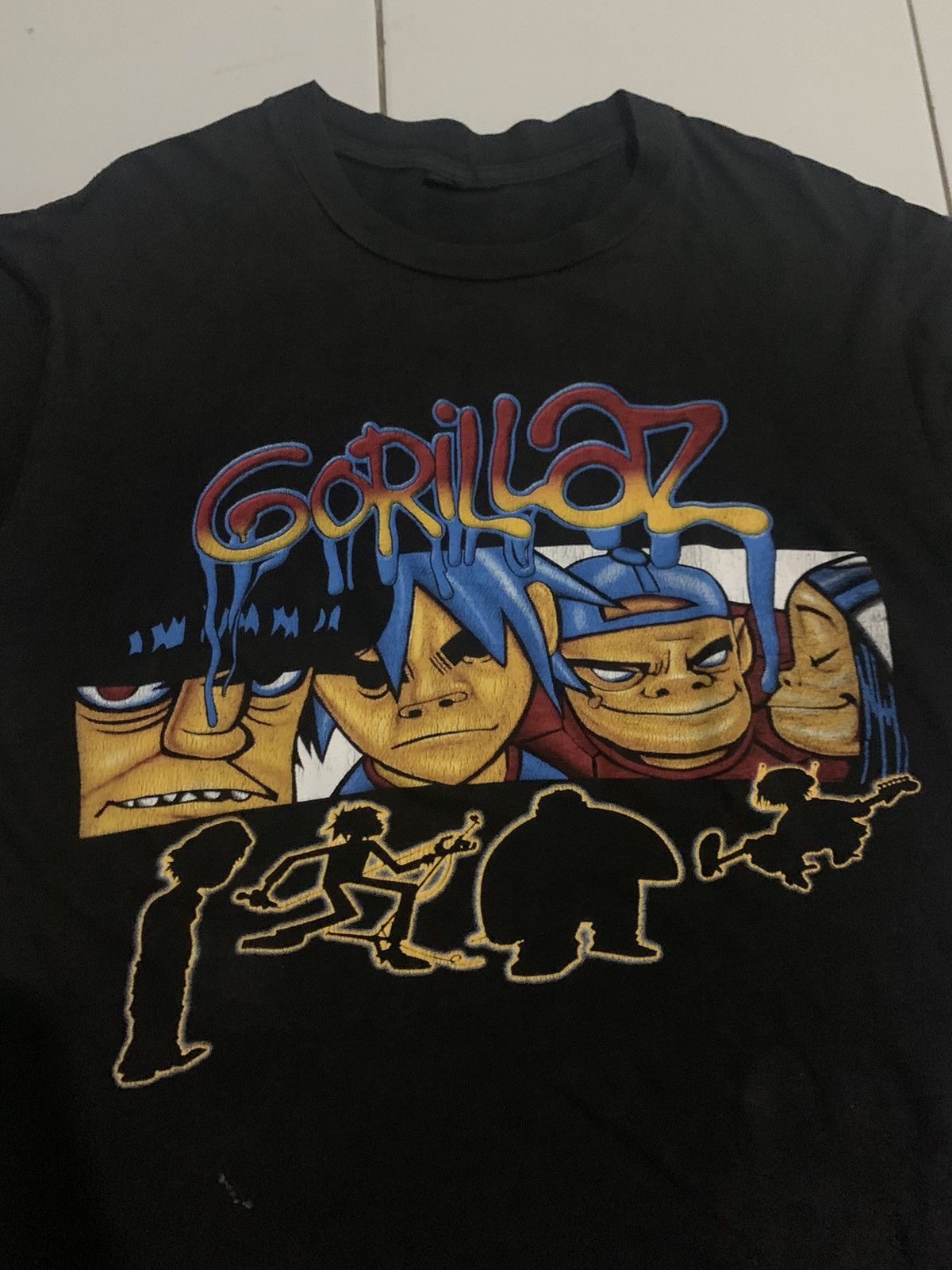 Band Tees Vintage 90s Gorillaz shirt,Blur,Oasis Size US L / EU 52-54 / 3 - 4 Thumbnail